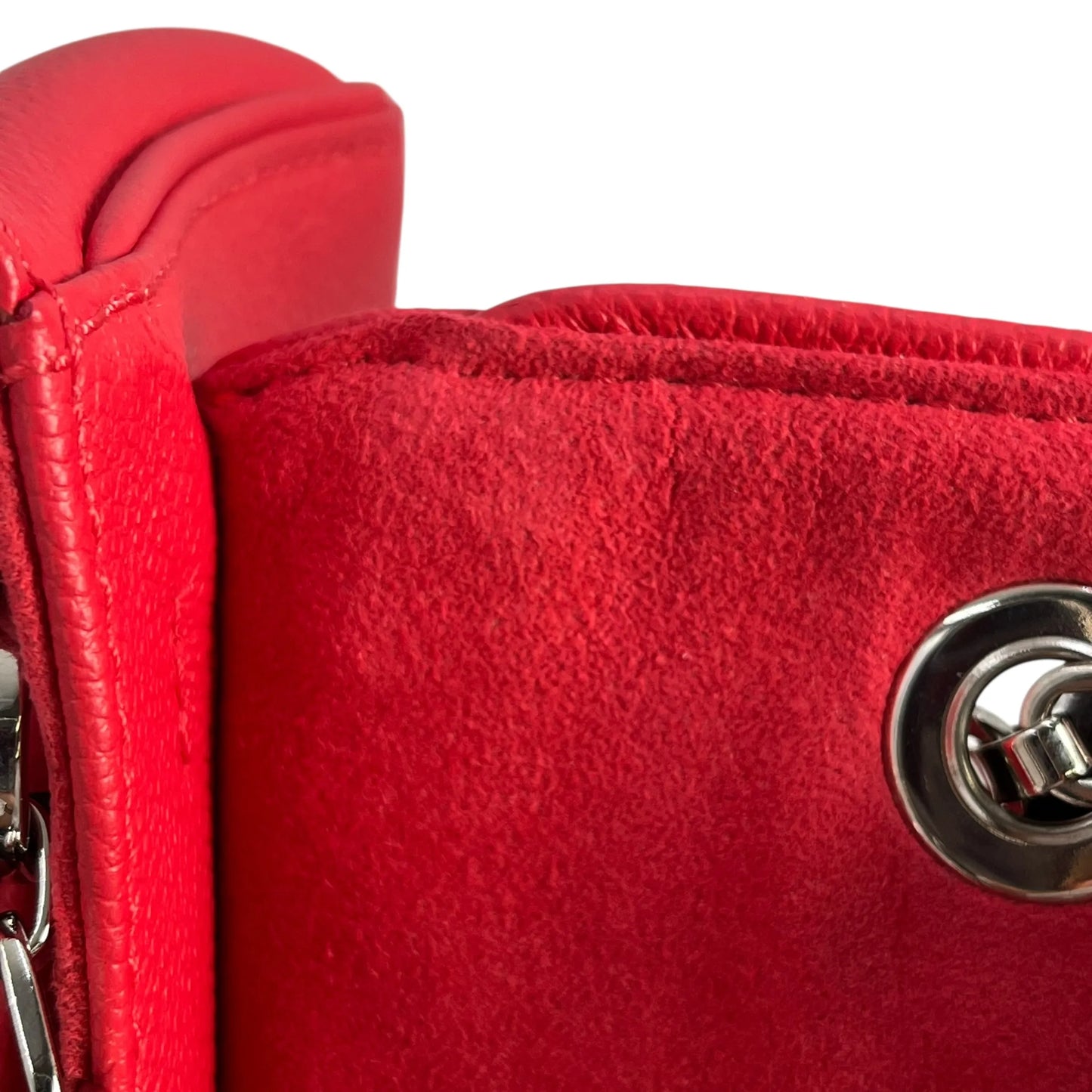 Louis Vuitton Monogram Empreinte Saint Germain BB Shoulder Bag - Red