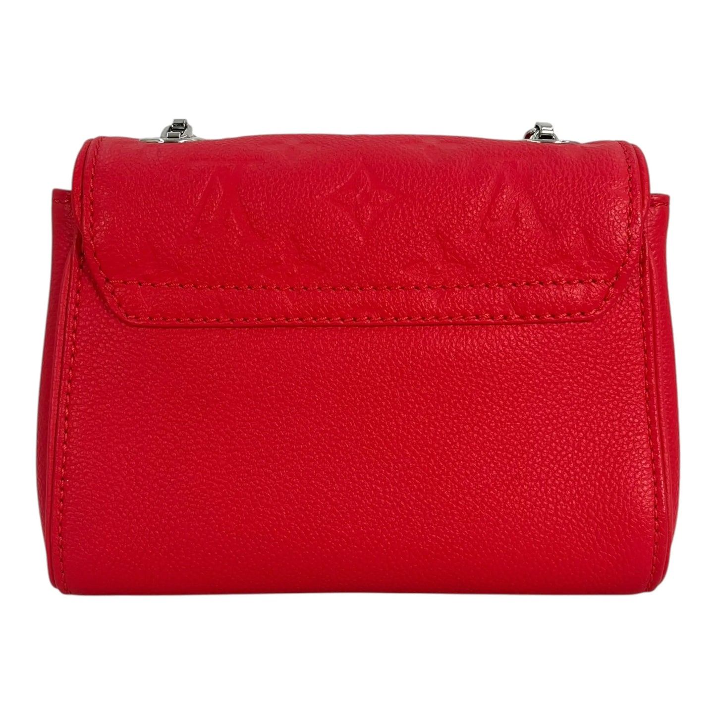 Louis Vuitton Monogram Empreinte Saint Germain BB Shoulder Bag - Red