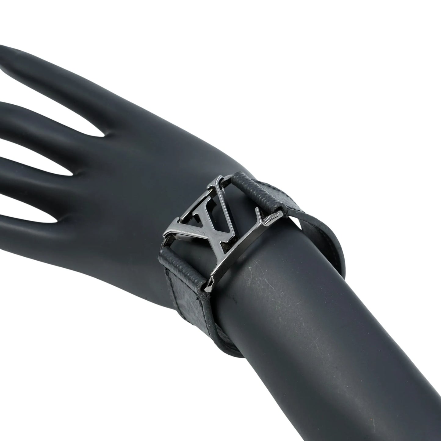 Louis Vuitton Monogram Eclipse Hockenheim Bracelet - Black - 34619