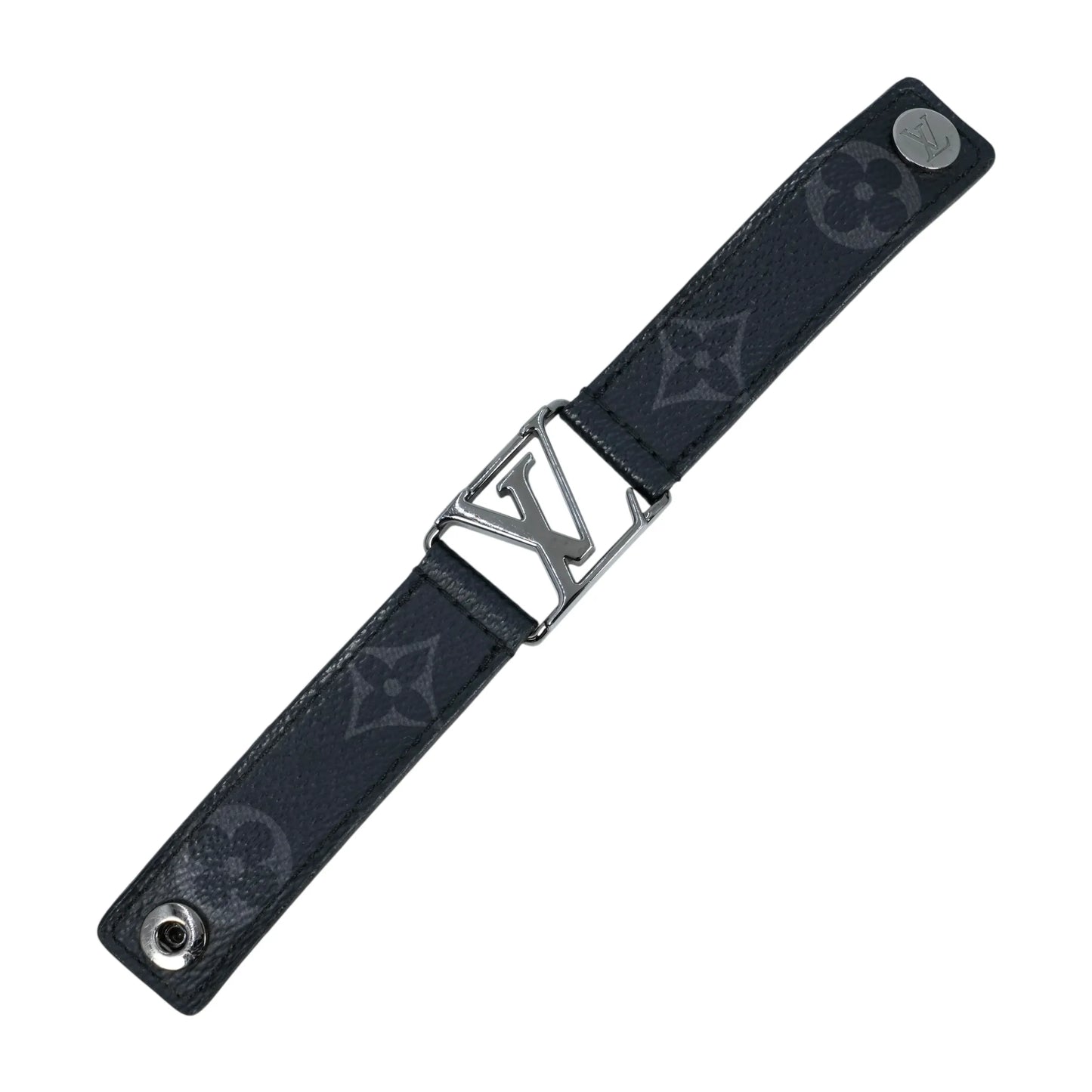 Louis Vuitton Monogram Eclipse Hockenheim Bracelet - Black - 34619