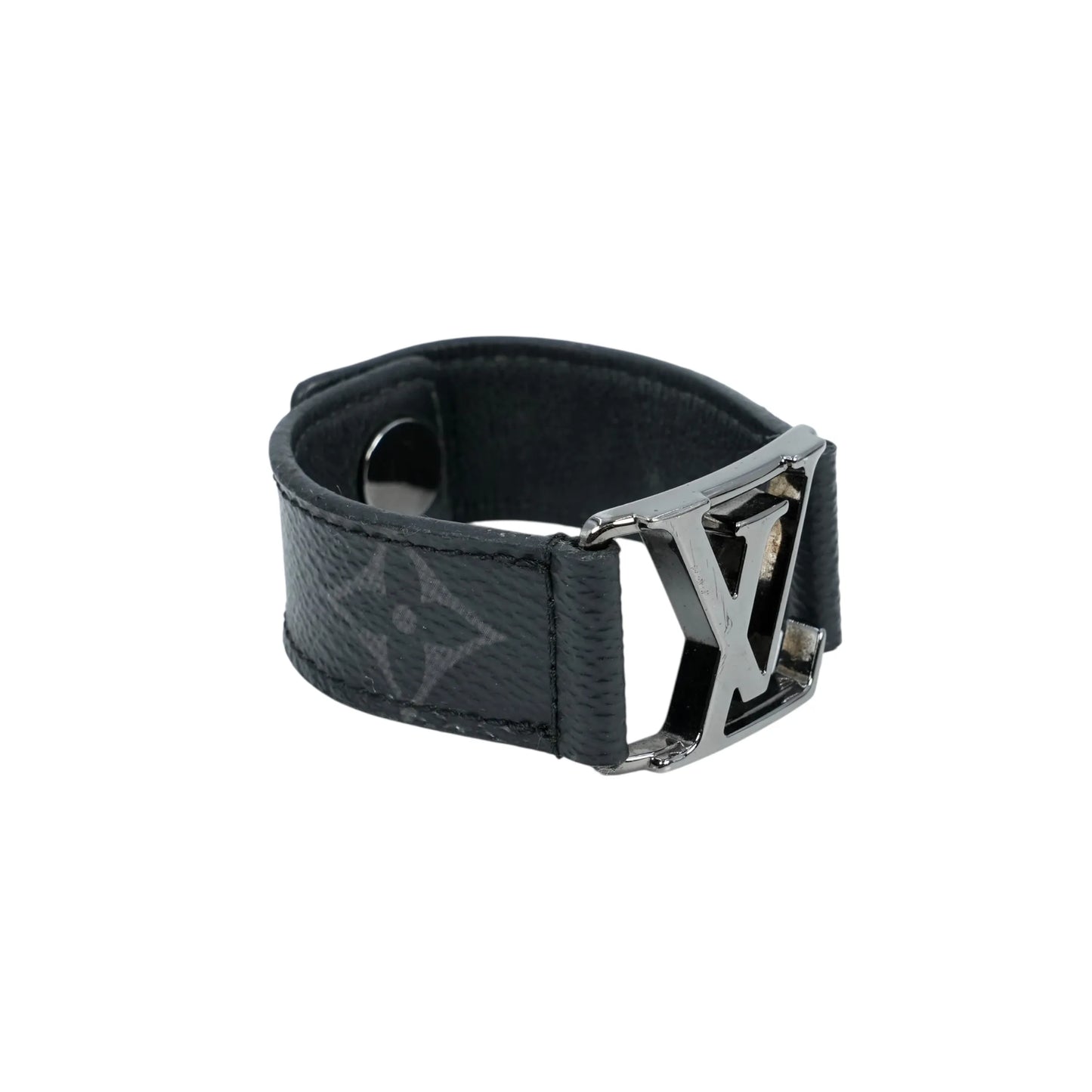 Louis Vuitton Monogram Eclipse Hockenheim Bracelet - Black - 34619