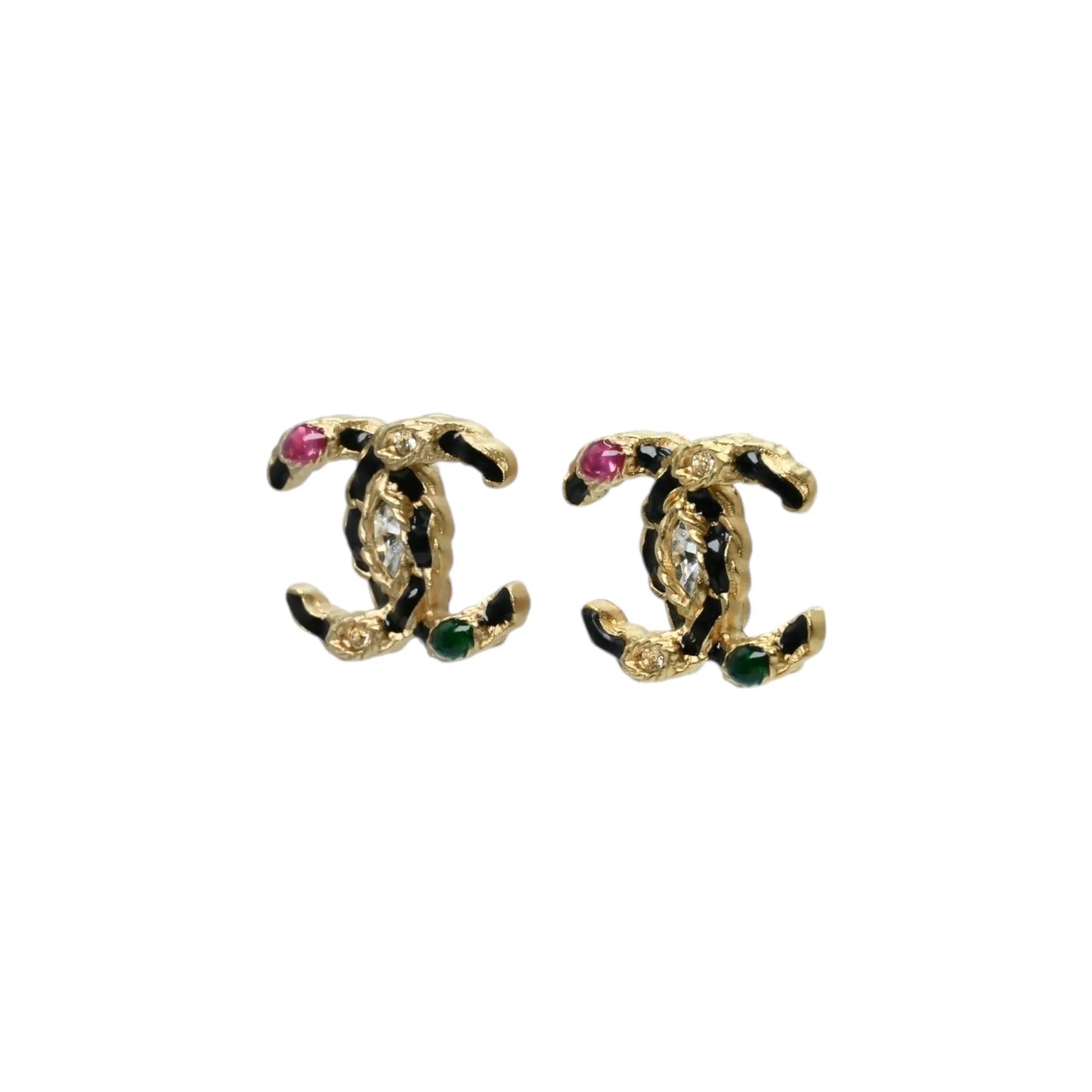 CHANEL CC Logo Earring A20C - Gold Plated