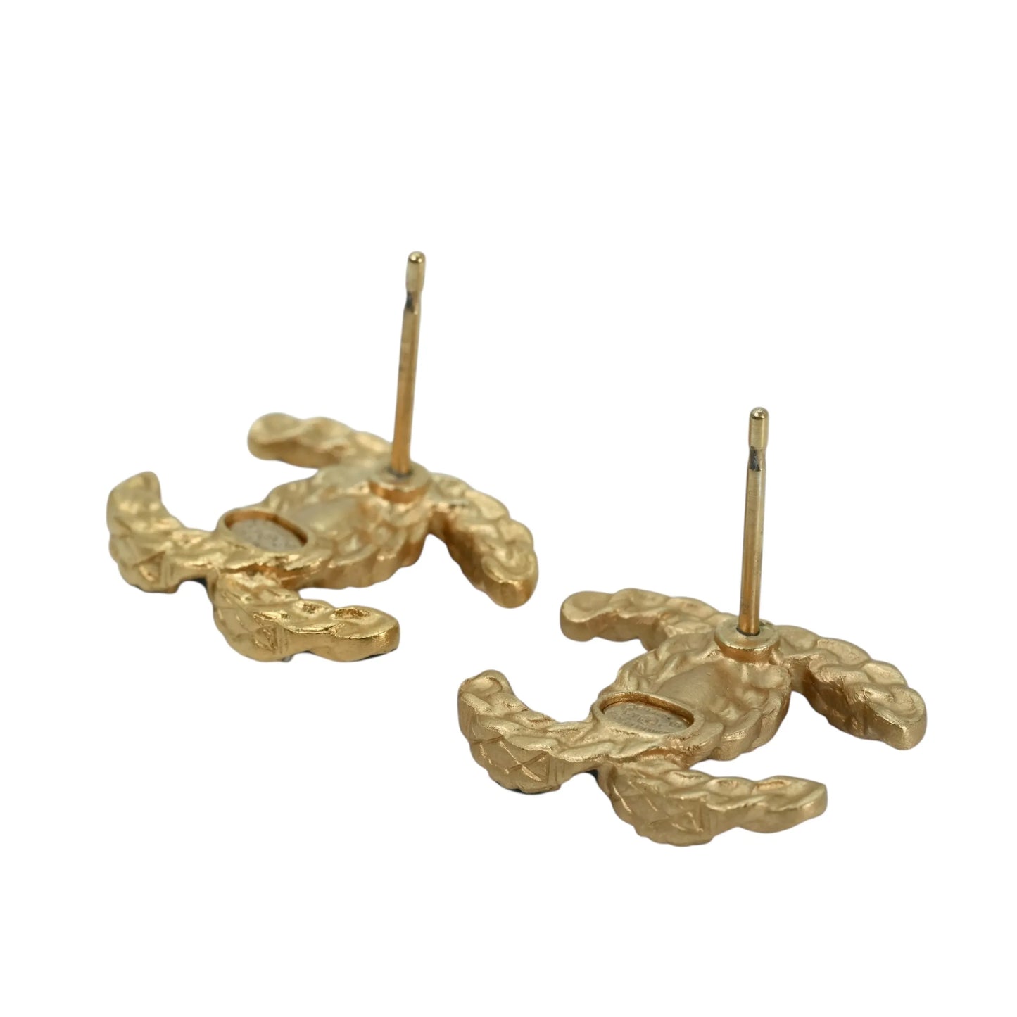 CHANEL CC Logo Earring A20C - Gold Plated