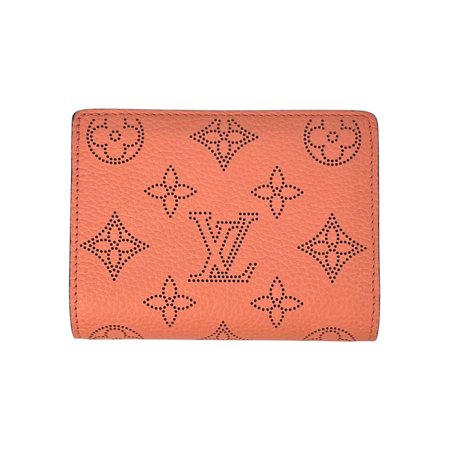 Louis Vuitton Portefeuille Clea Mahina Compact Wallet - Orange Pink