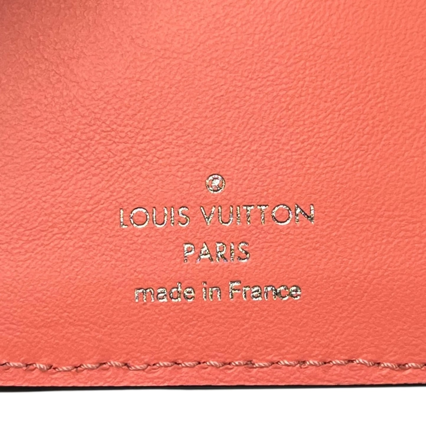 Louis Vuitton Portefeuille Clea Mahina Compact Wallet - Orange Pink
