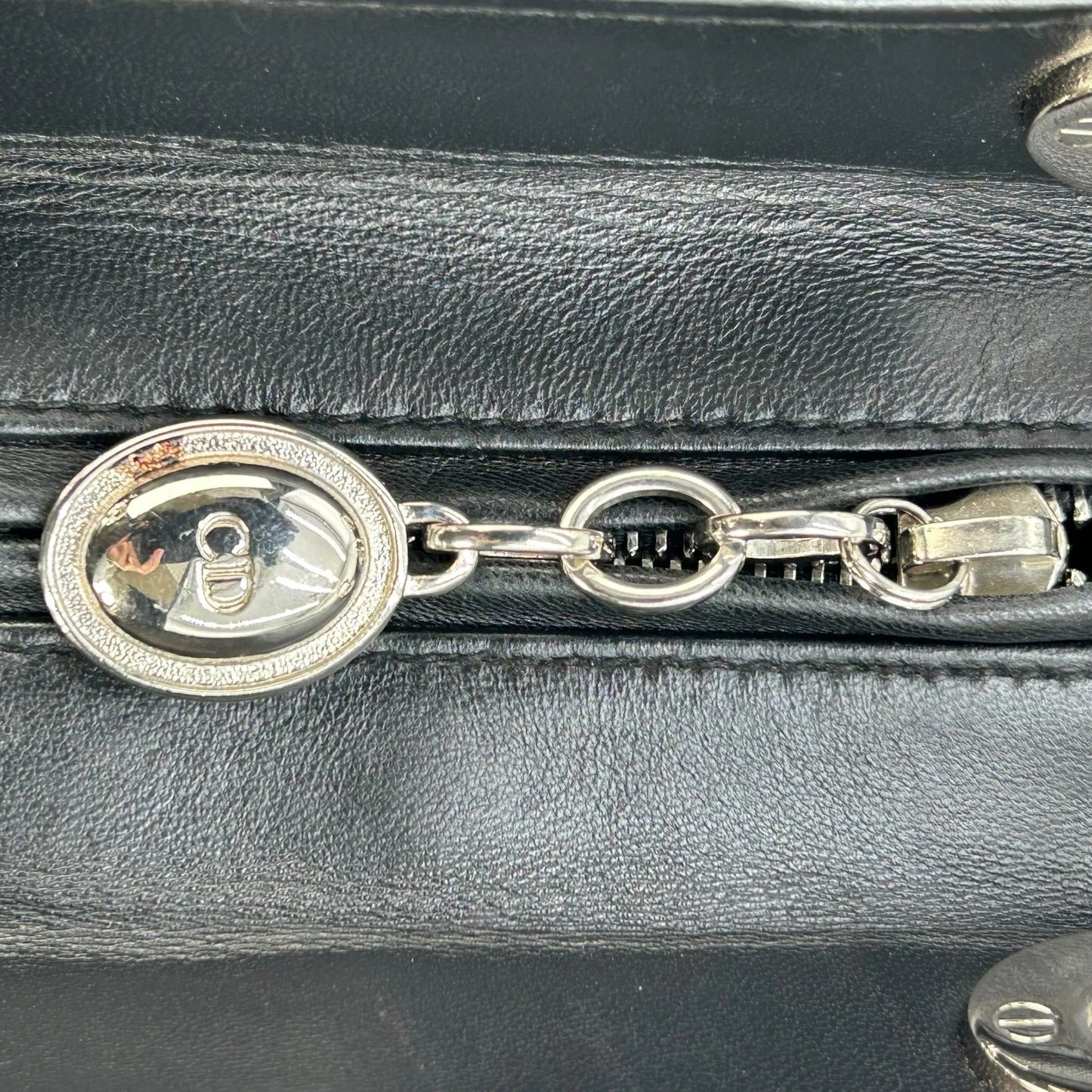 Dior Lady Dior Large Lambskin Cannage - Black