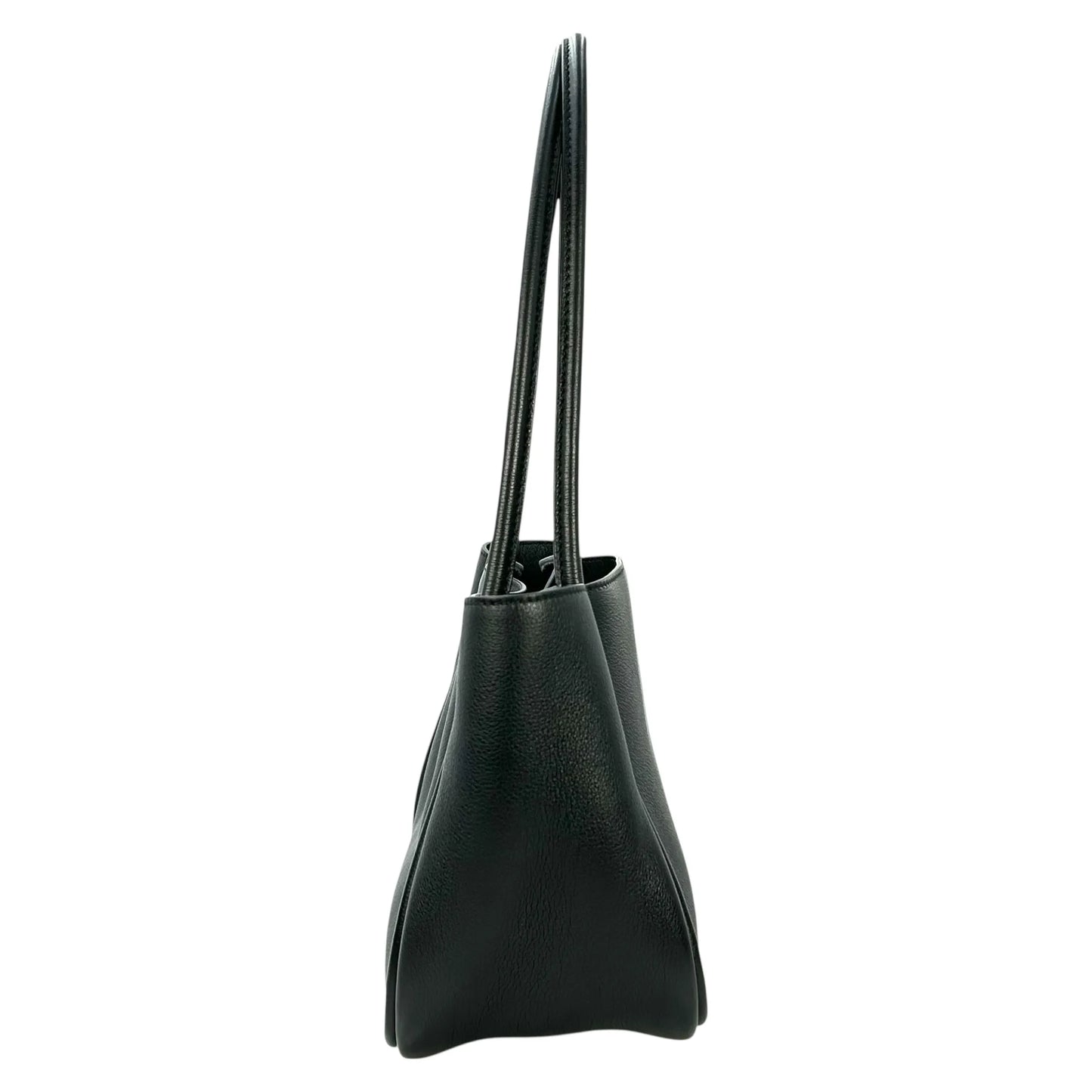 PRADA Leather Mini Tote Bag - Black
