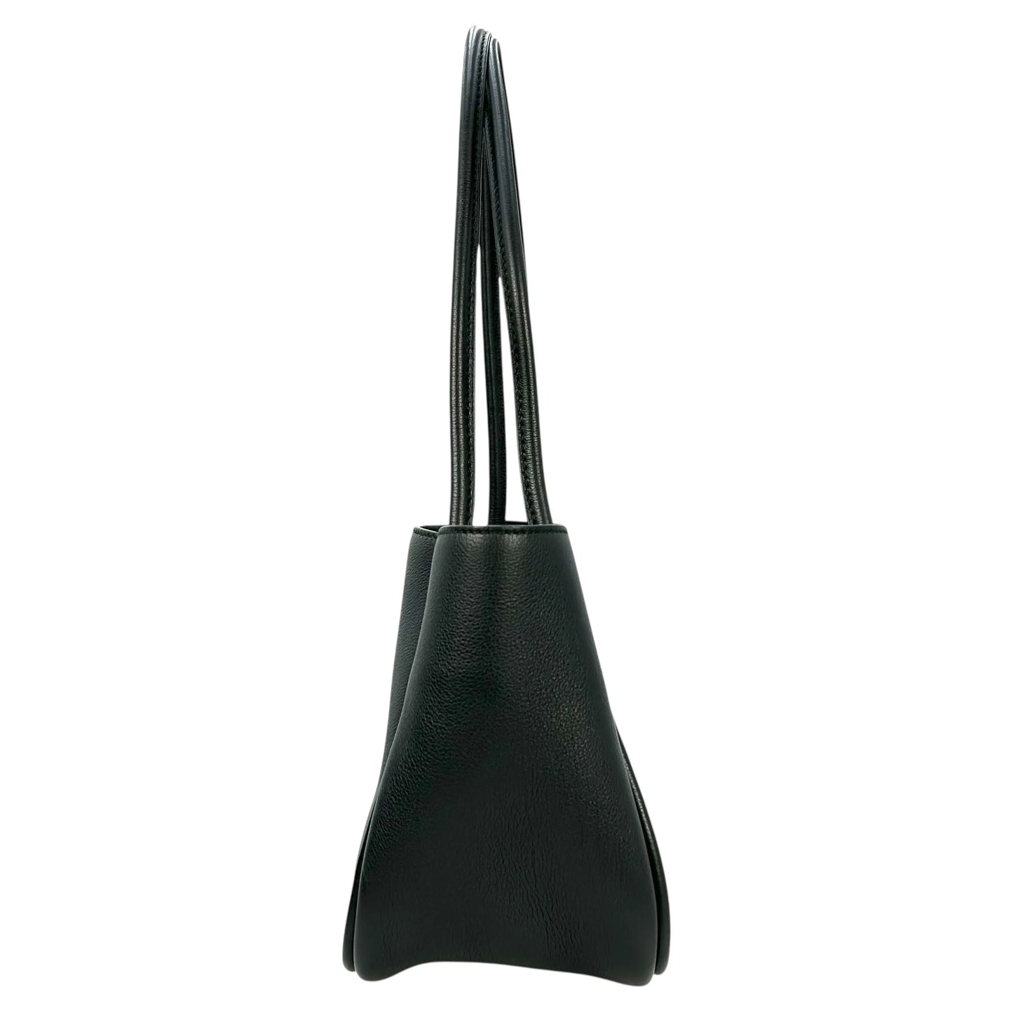 PRADA Leather Mini Tote Bag - Black
