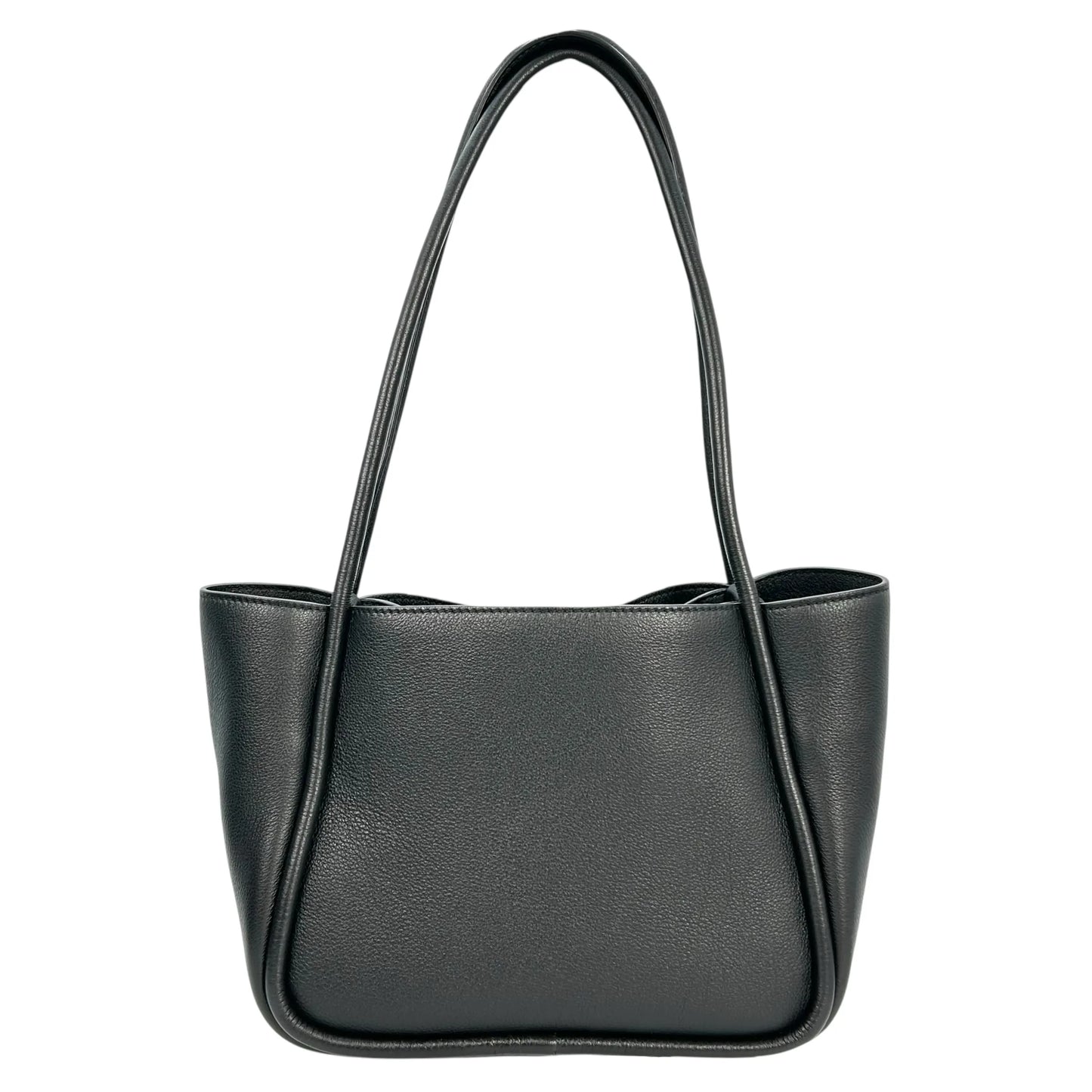 PRADA Leather Mini Tote Bag - Black
