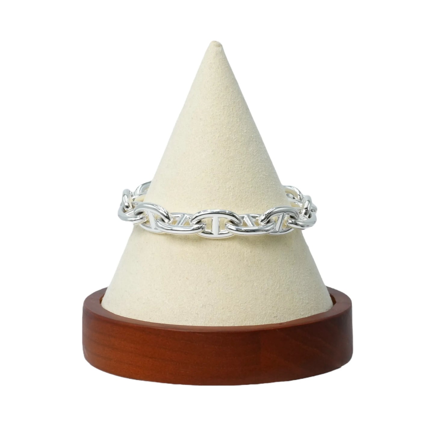 Hermès Chaine d`Ancre MM 15links Bracelet - SV925
