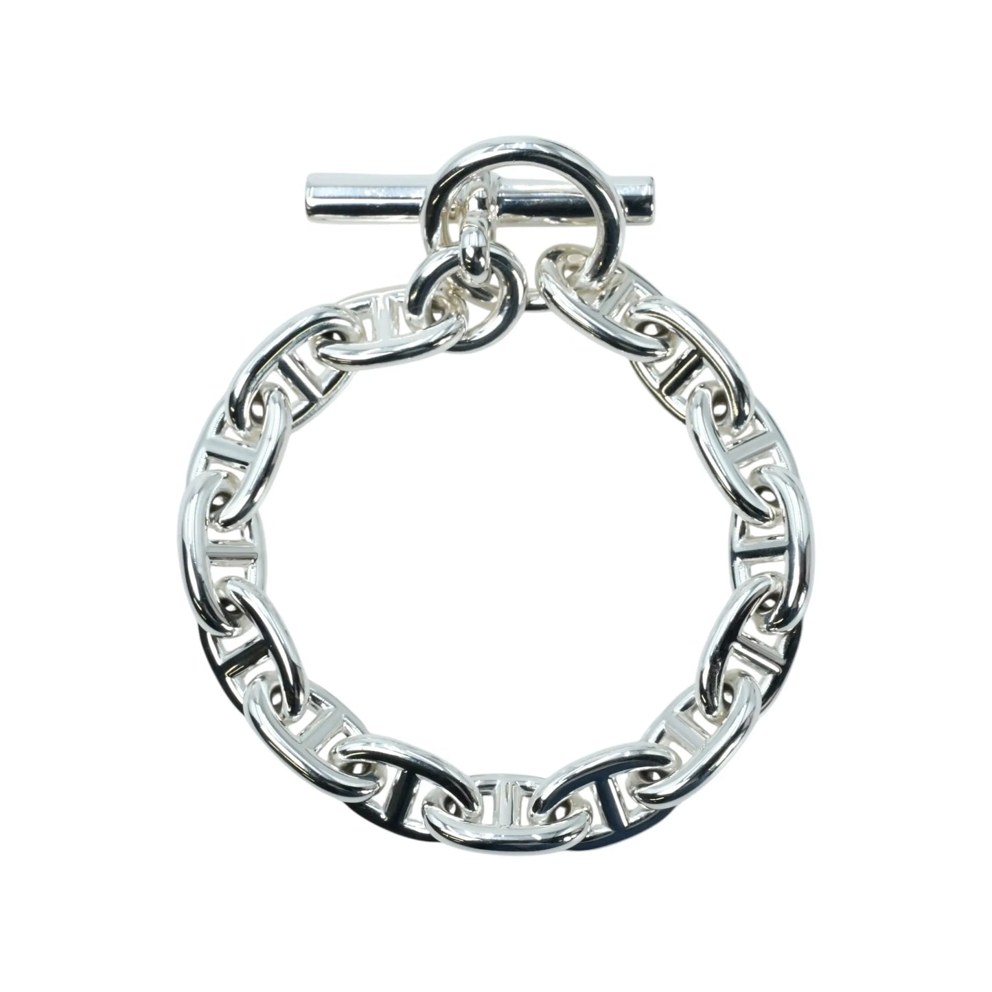 Hermès Chaine d`Ancre MM 15links Bracelet - SV925