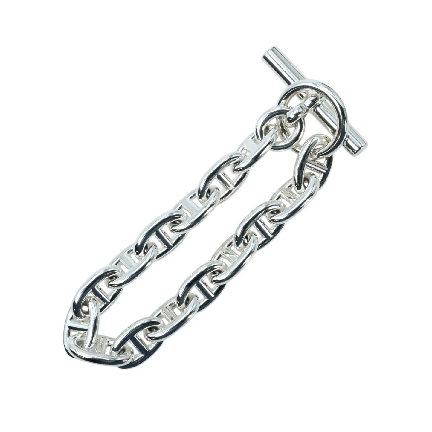 Hermès Chaine d`Ancre MM 15links Bracelet - SV925