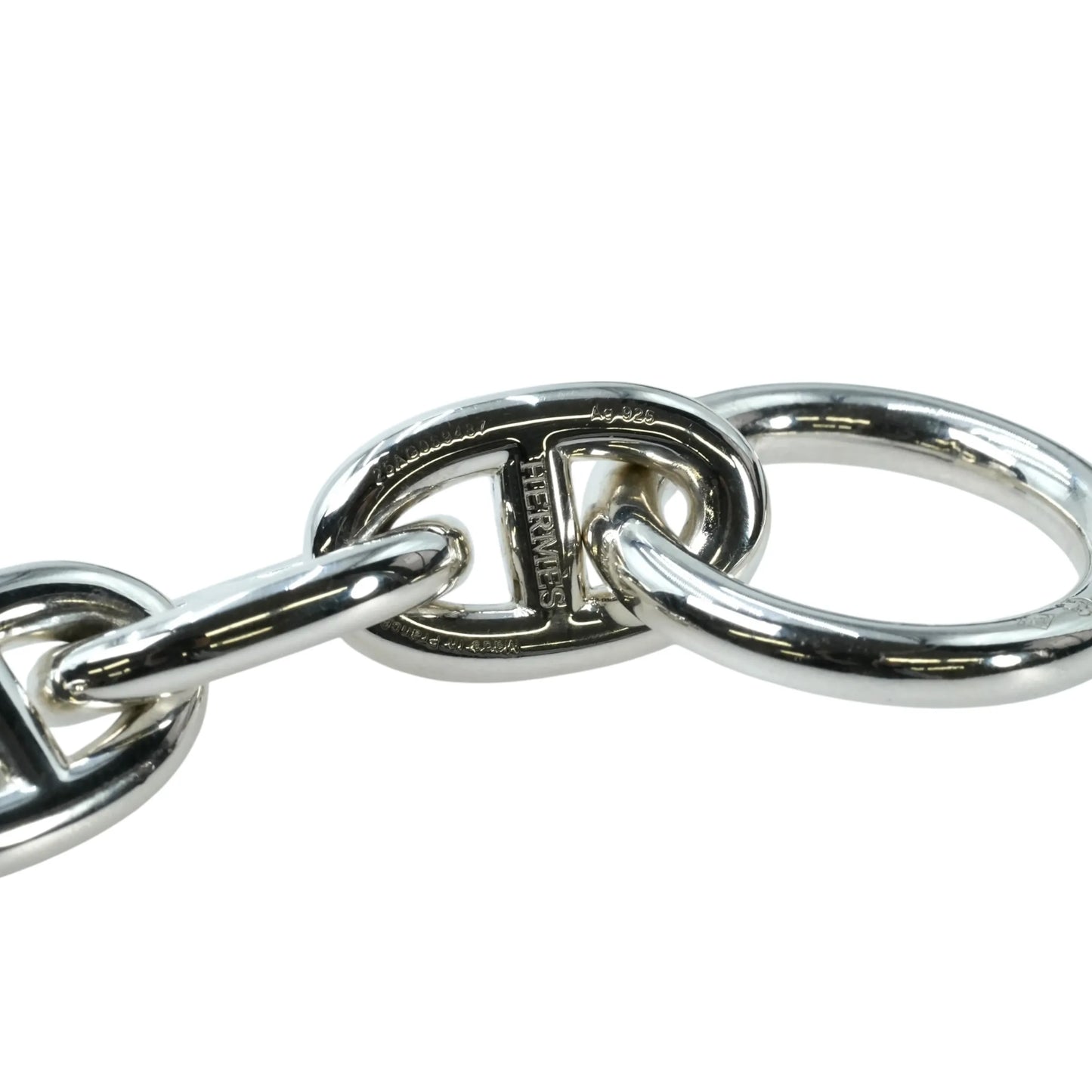 Hermès Chaine d`Ancre MM 15links Bracelet - SV925
