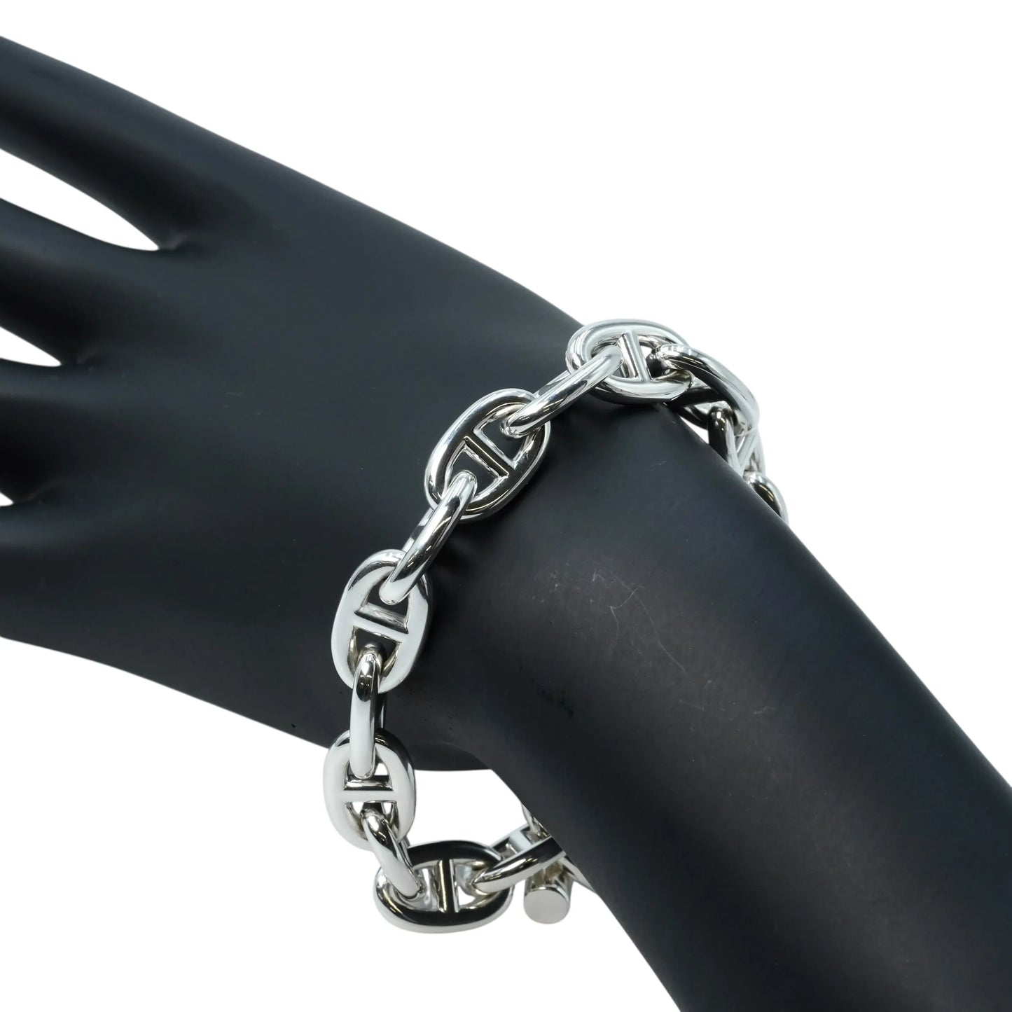 Hermès Chaine d`Ancre MM 15links Bracelet - SV925