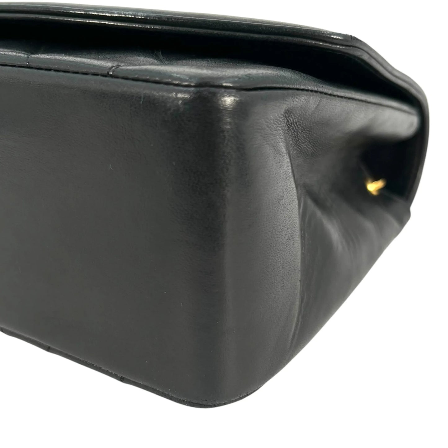 CHANEL Diana 25 Lambskin Shoulder Bag - Black