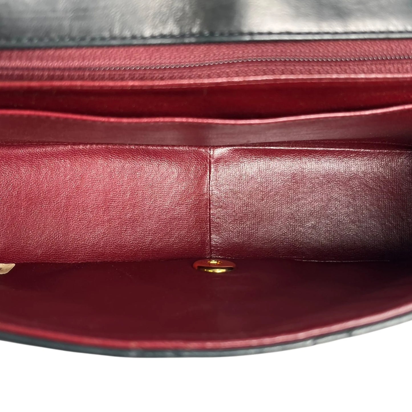 CHANEL Diana 25 Lambskin Shoulder Bag - Black