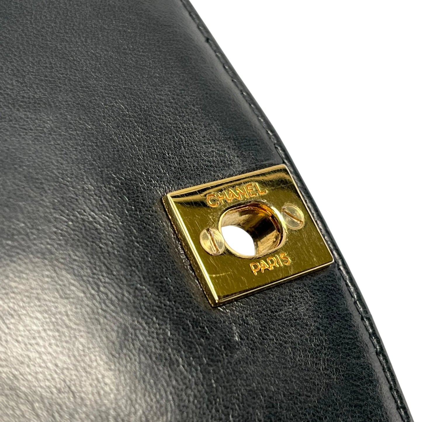 CHANEL Diana 25 Lambskin Shoulder Bag - Black