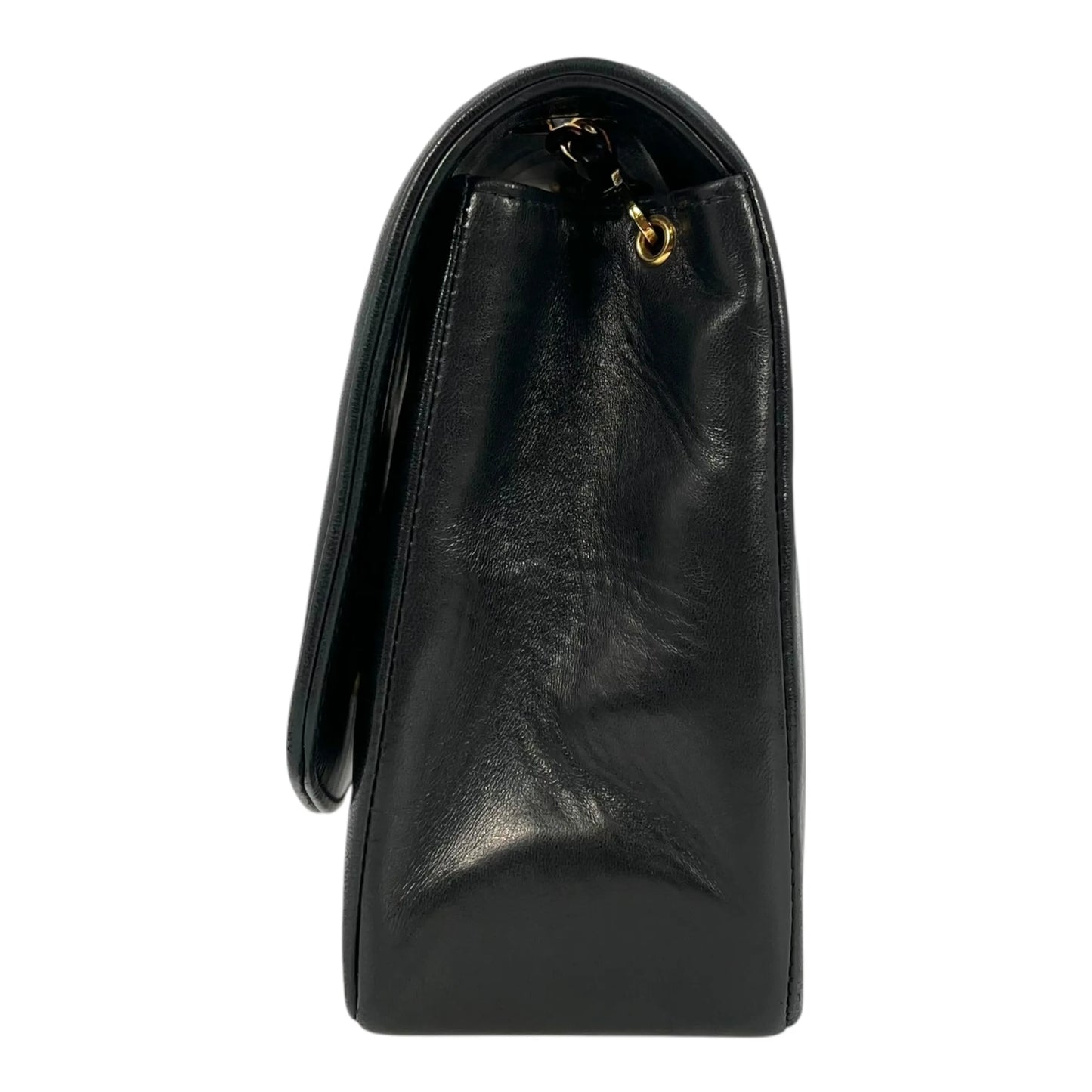 CHANEL Diana 25 Lambskin Shoulder Bag - Black