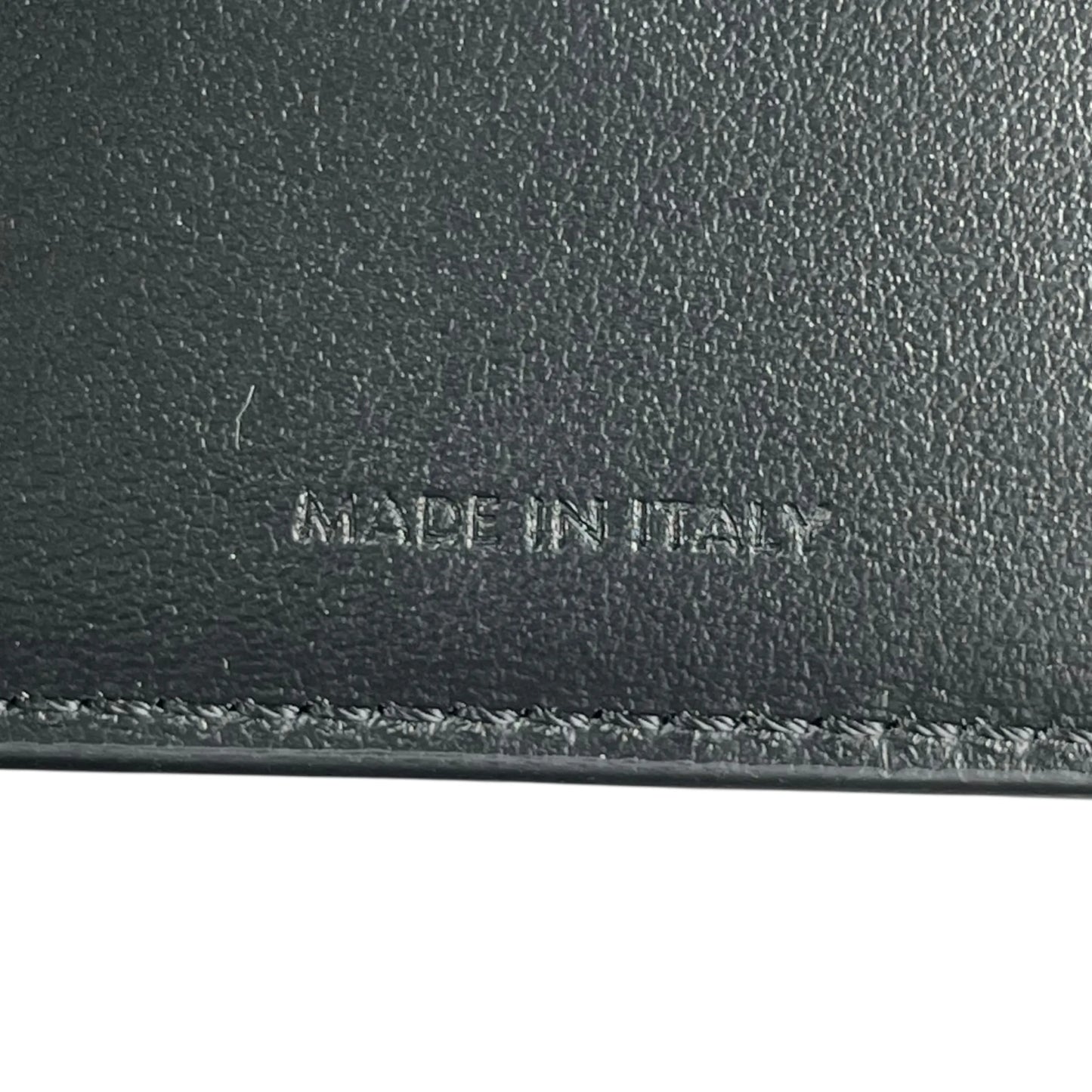 CELINE Triomphe Embossed Small Tri-fold Compact Wallet - Black