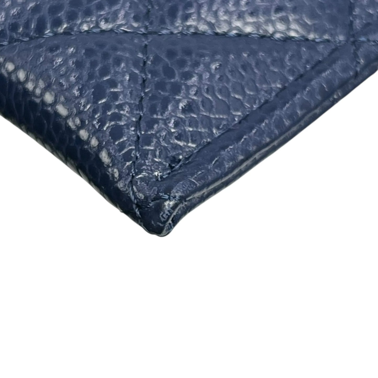 CHANEL Boy Chanel Materasse Caviarskin Long Wallet - Navy
