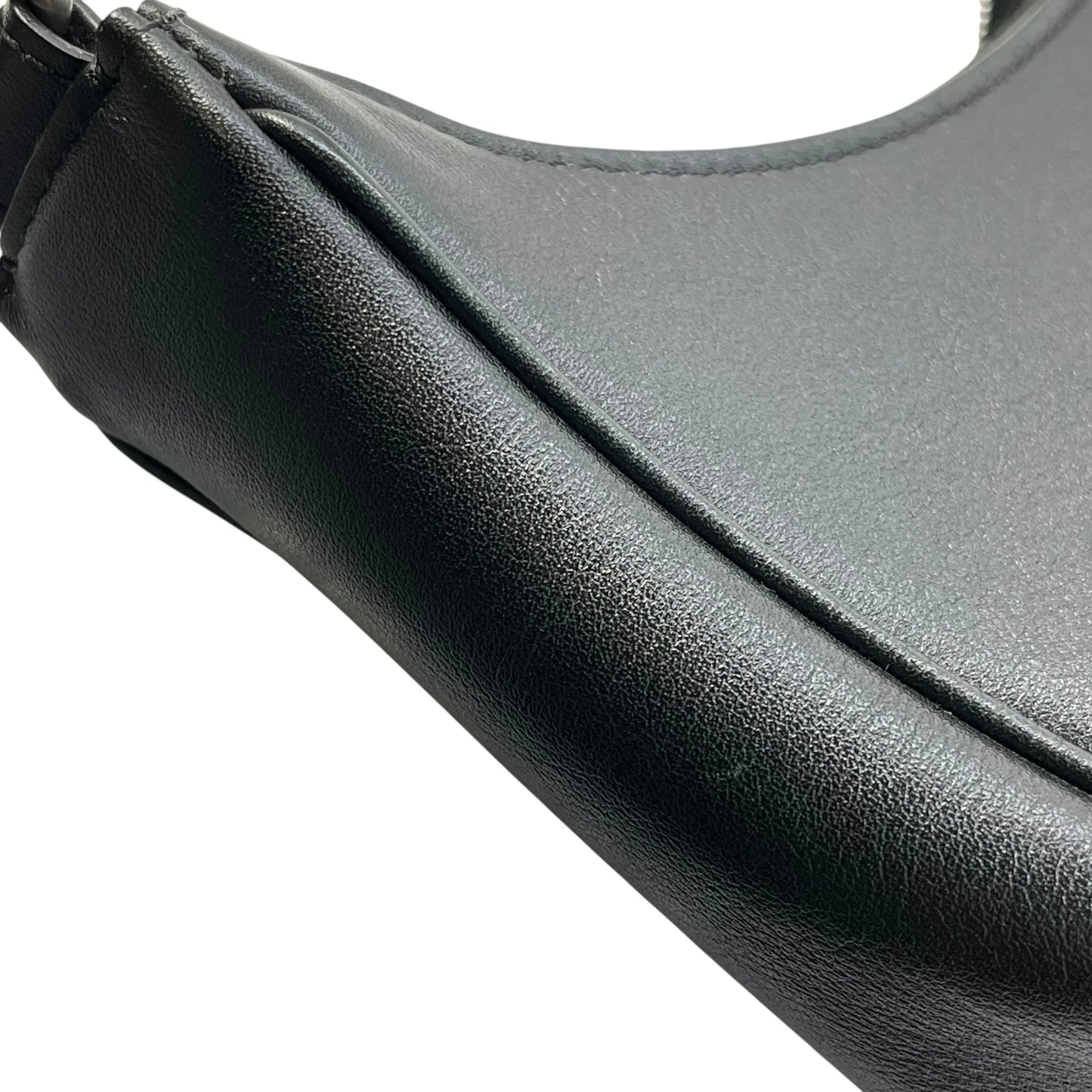CELINE Ava Leather One Shoulder Bag - Black