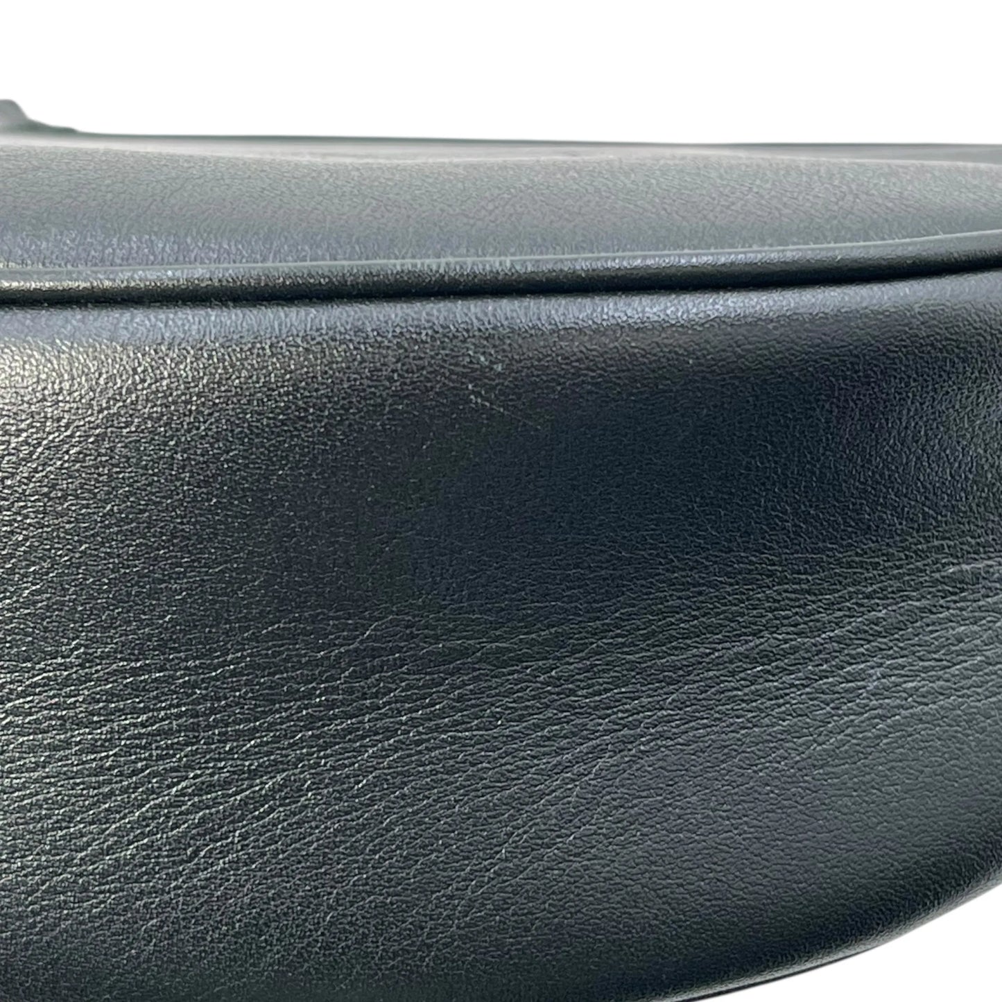 CELINE Ava Leather One Shoulder Bag - Black