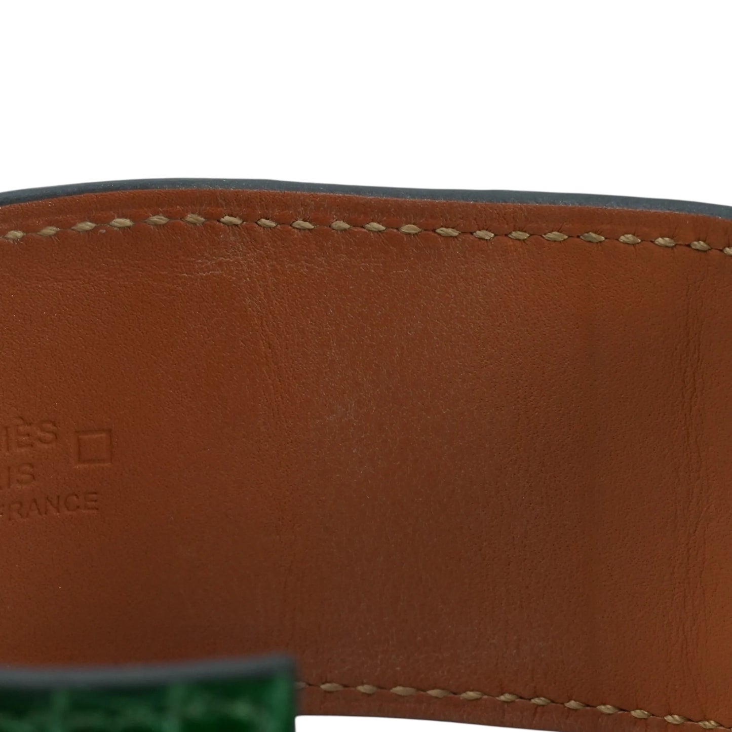 Hermès Collier de Chien Accessories Bracelet - Green × Gold
