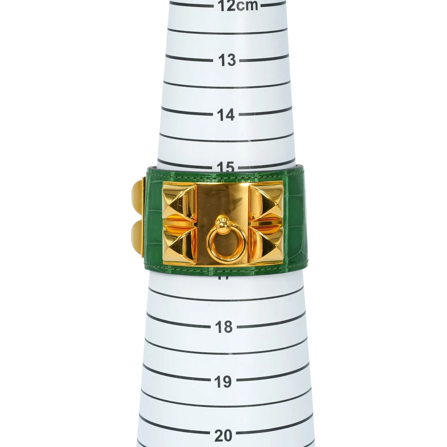 Hermès Collier de Chien Accessories Bracelet - Green × Gold