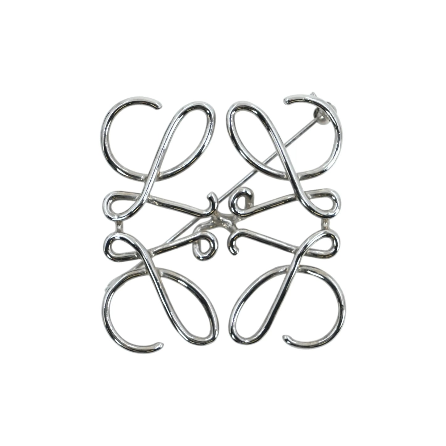 LOEWE Anagram Brooch - Metal