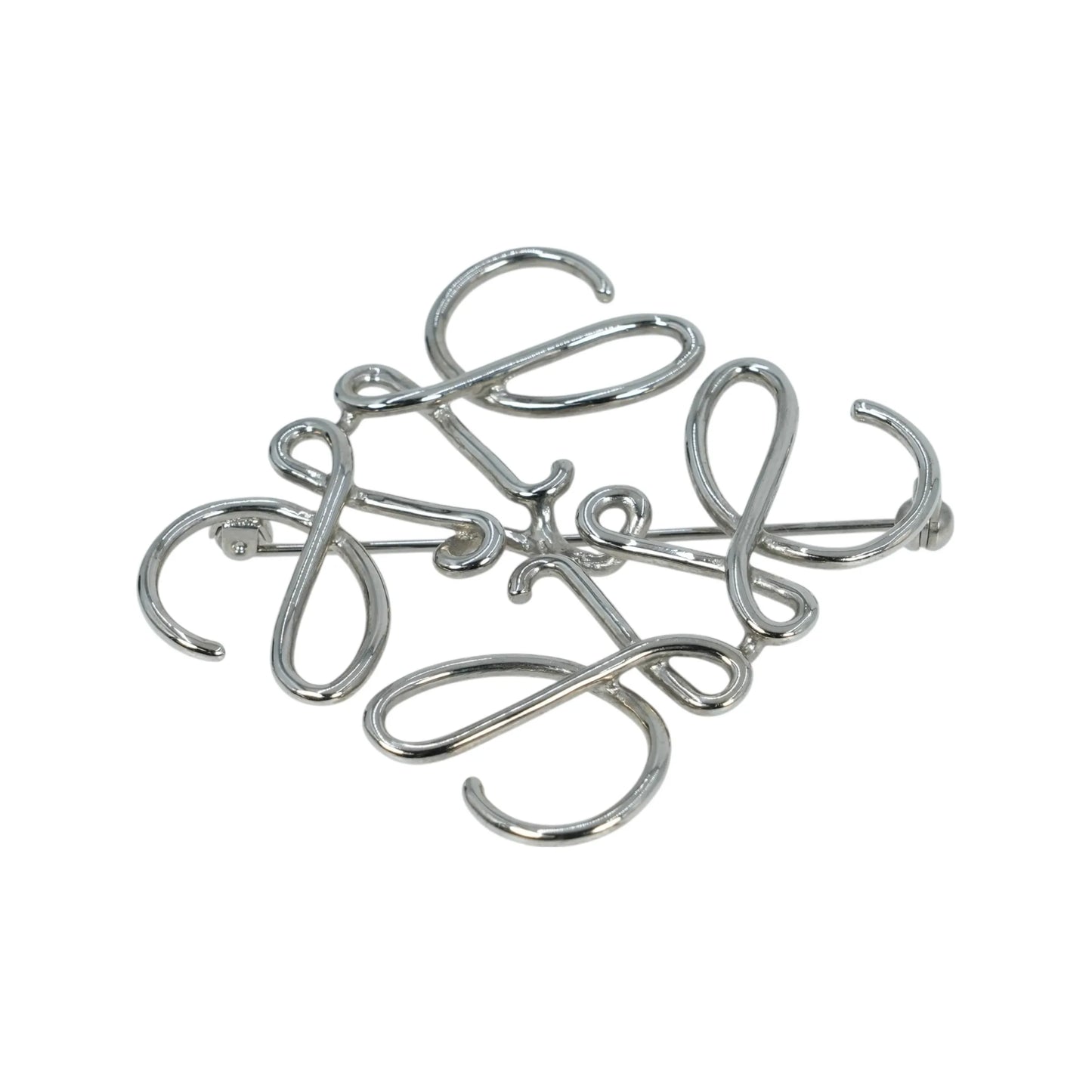 LOEWE Anagram Brooch - Metal