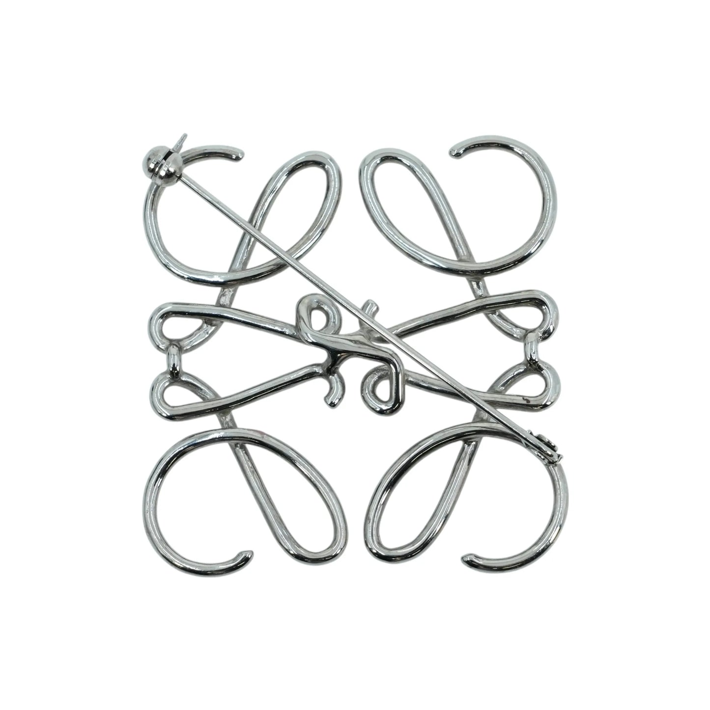 LOEWE Anagram Brooch - Metal