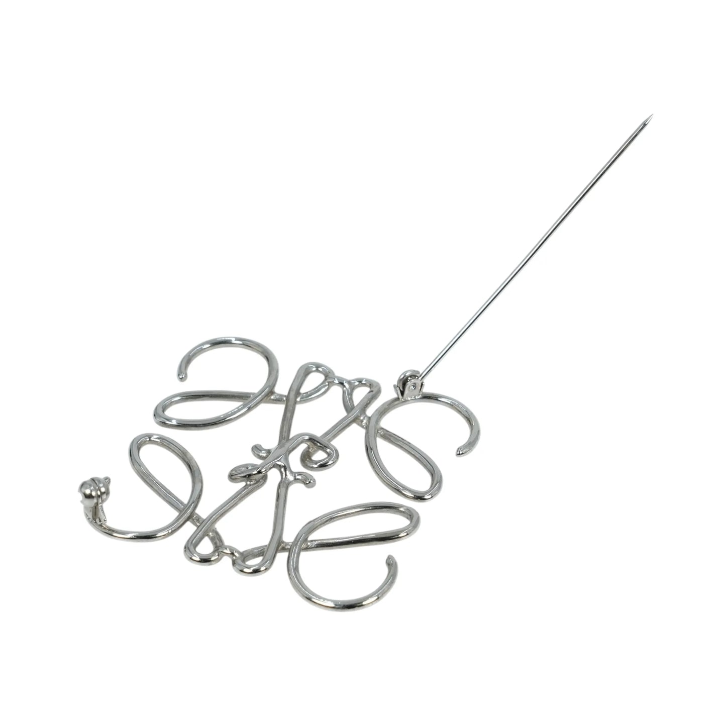 LOEWE Anagram Brooch - Metal