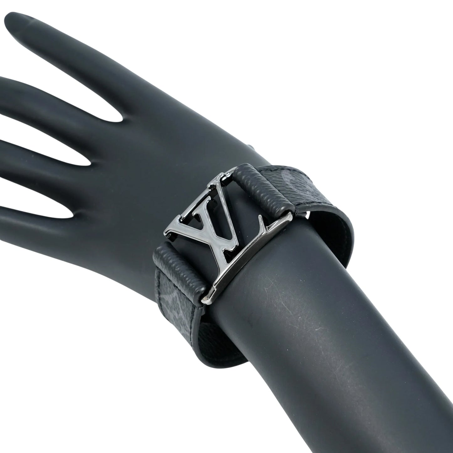 Louis Vuitton Monogram Eclipse Hockenheim Bracelet - Black - 35436