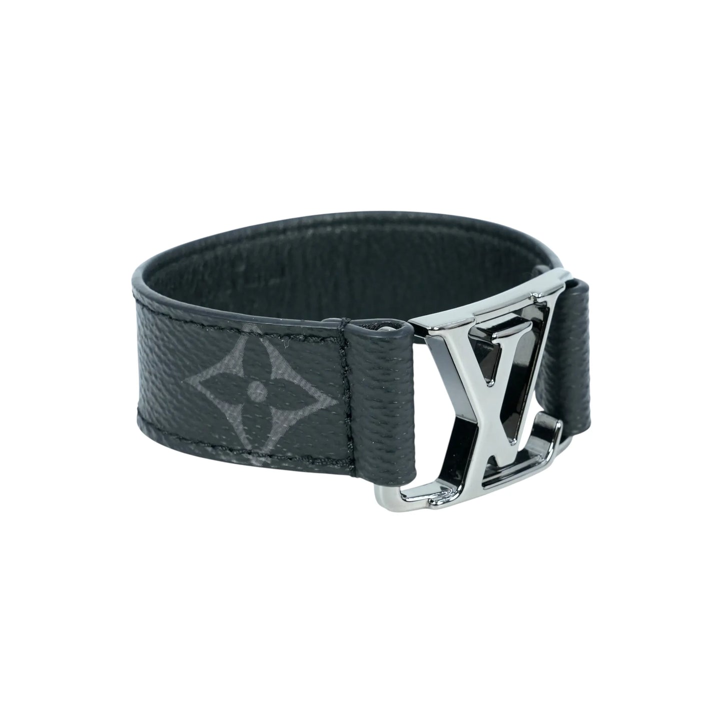 Louis Vuitton Monogram Eclipse Hockenheim Bracelet - Black - 35436