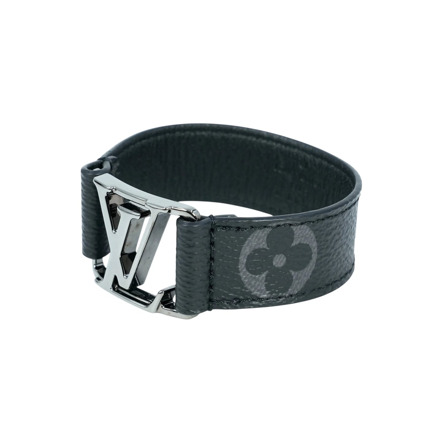 Louis Vuitton Monogram Eclipse Hockenheim Bracelet - Black - 35436