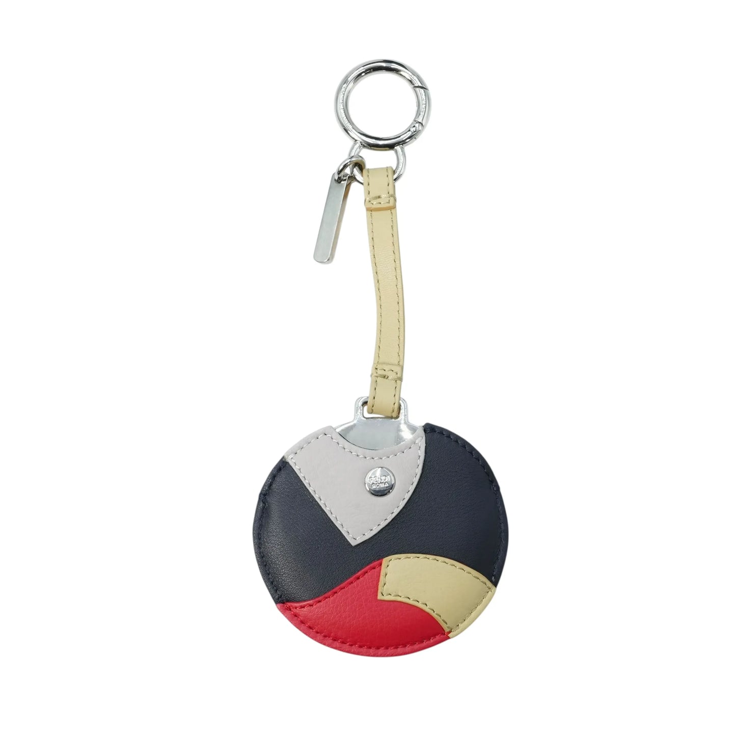 FENDI Mirror Leather Charm Keychain - Multicolor