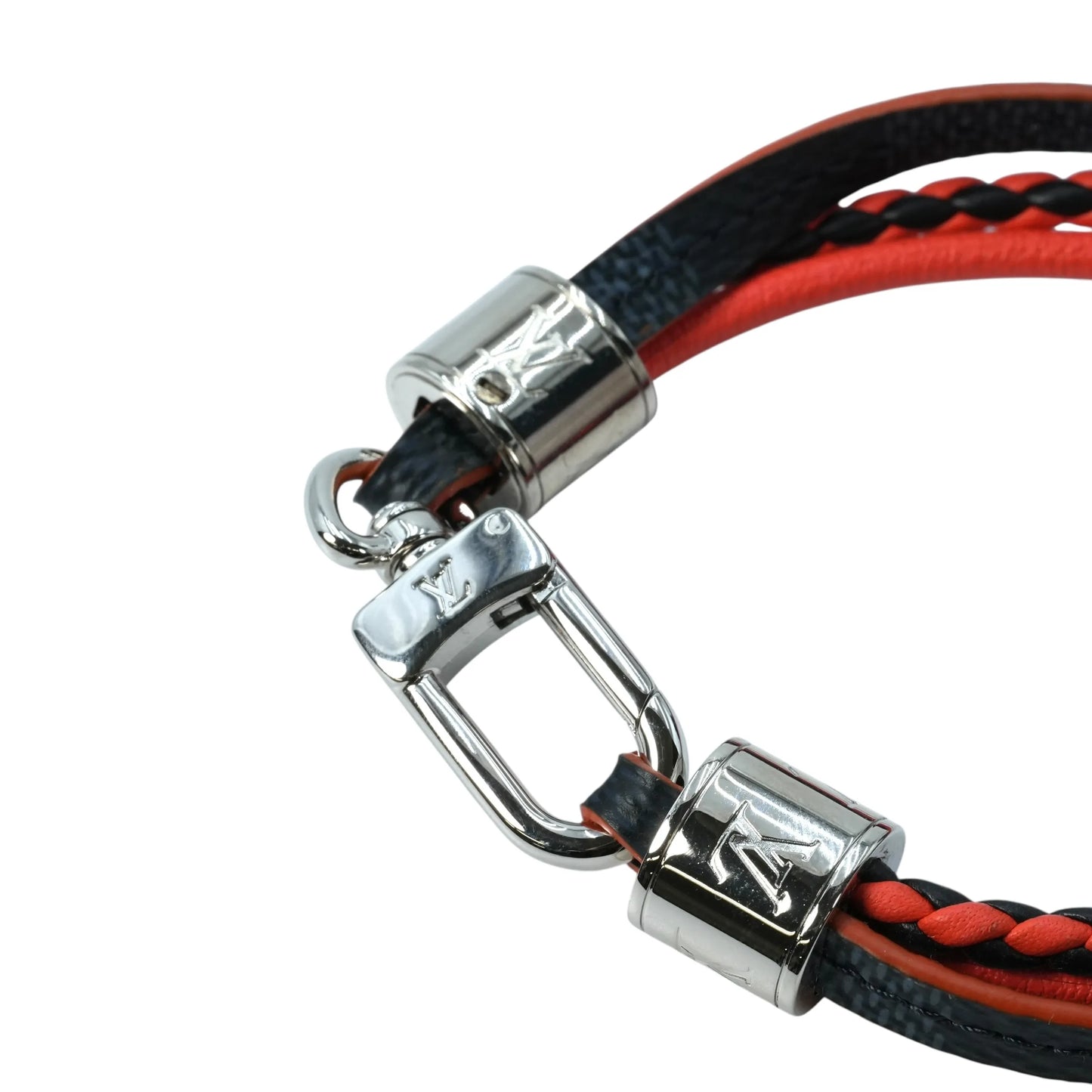 Louis Vuitton Damier Bracelets LV Treble - Orange × Navy