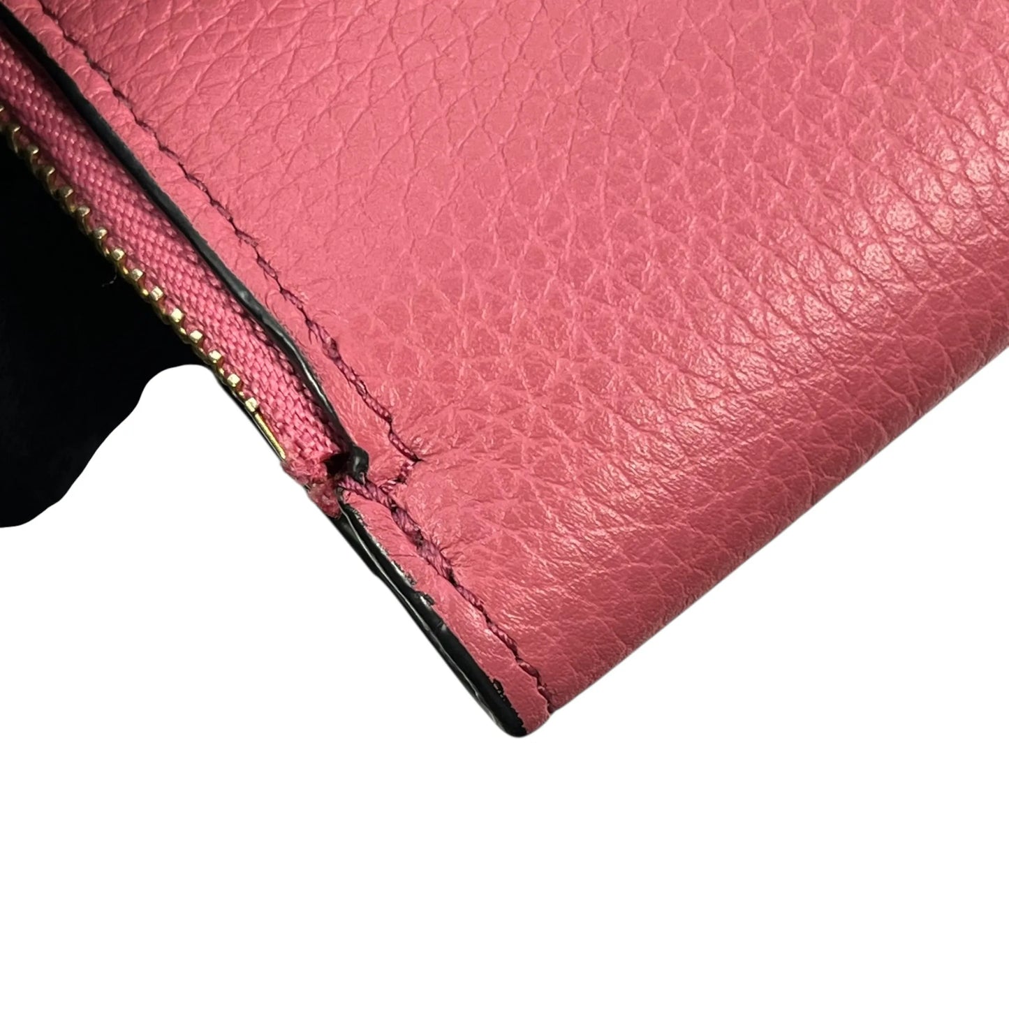 LOEWE Vertical Medium Compact Wallet - Pink