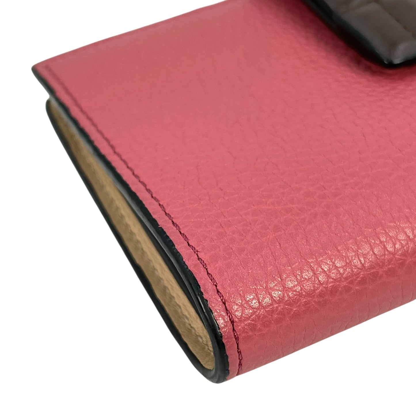 LOEWE Vertical Medium Compact Wallet - Pink