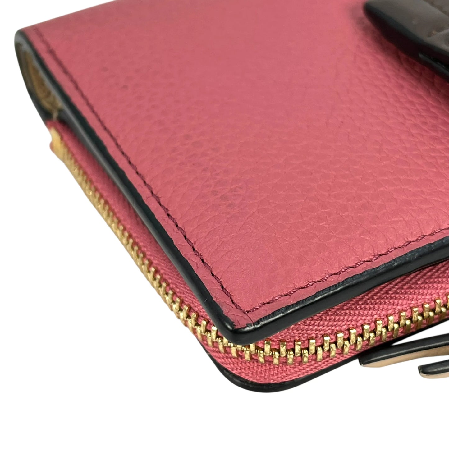 LOEWE Vertical Medium Compact Wallet - Pink