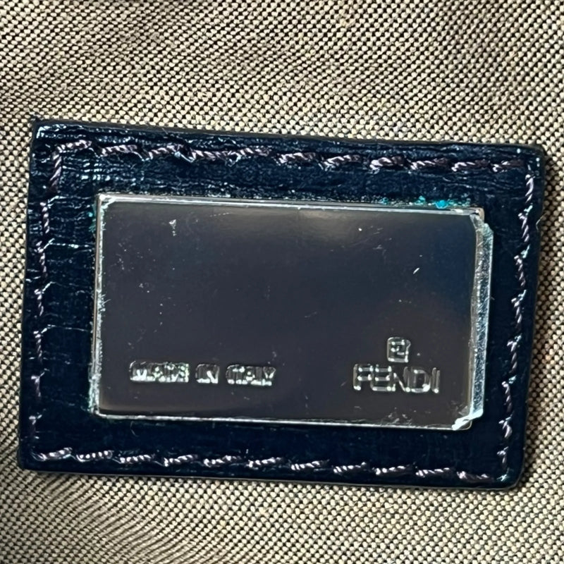 FENDI Zucca Shoulder Bag - Brown - 35749