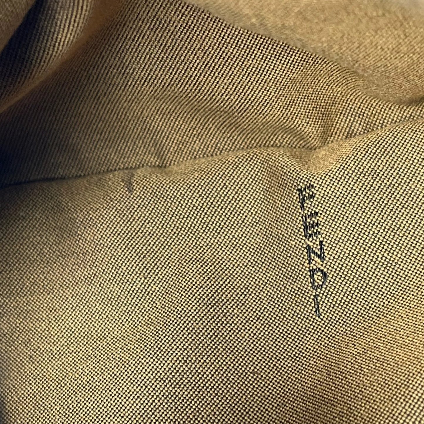 FENDI Zucca Shoulder Bag - Brown - 35749