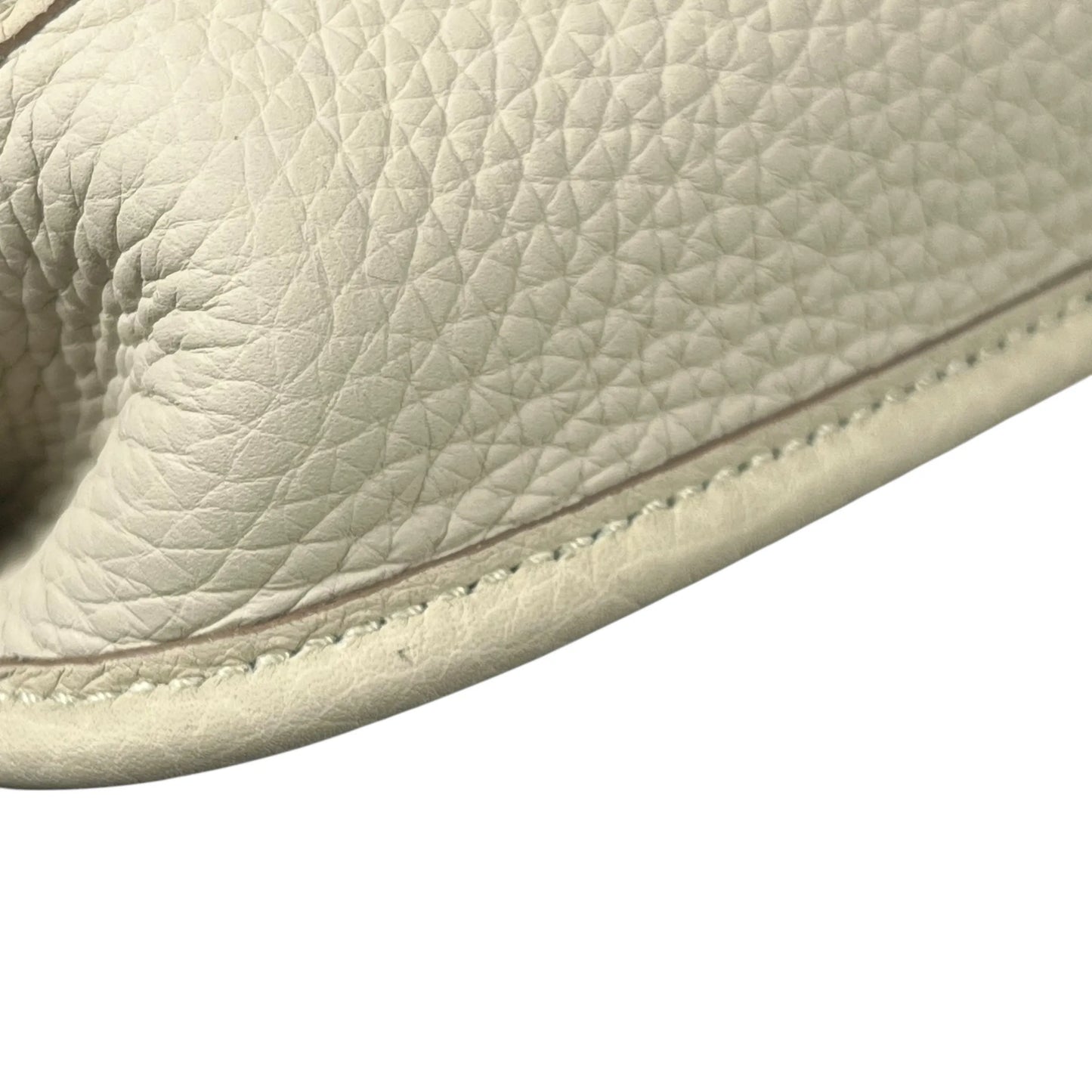 Hermès Evelyne TPM Trillion Leather Gris Pale B Stamped(2023)Shoulder Bag - White