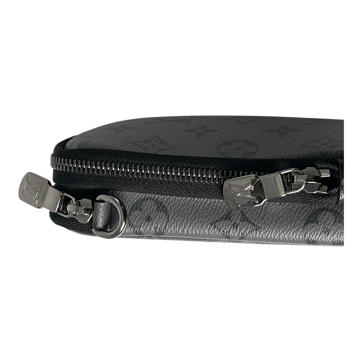Louis Vuitton Double Phone Pouch Rev erse Monogram Eclipse