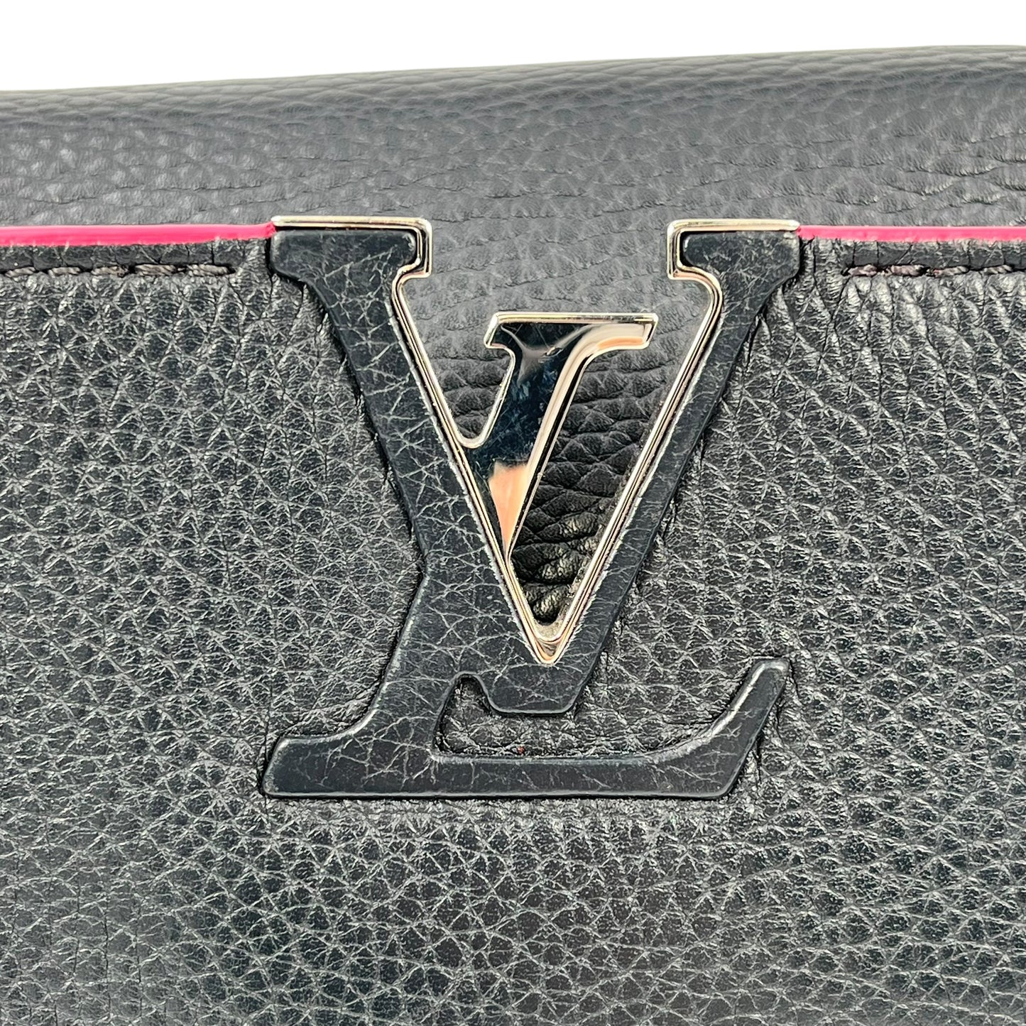 Louis Vuitton CapucinesBB taurillon Black Pink