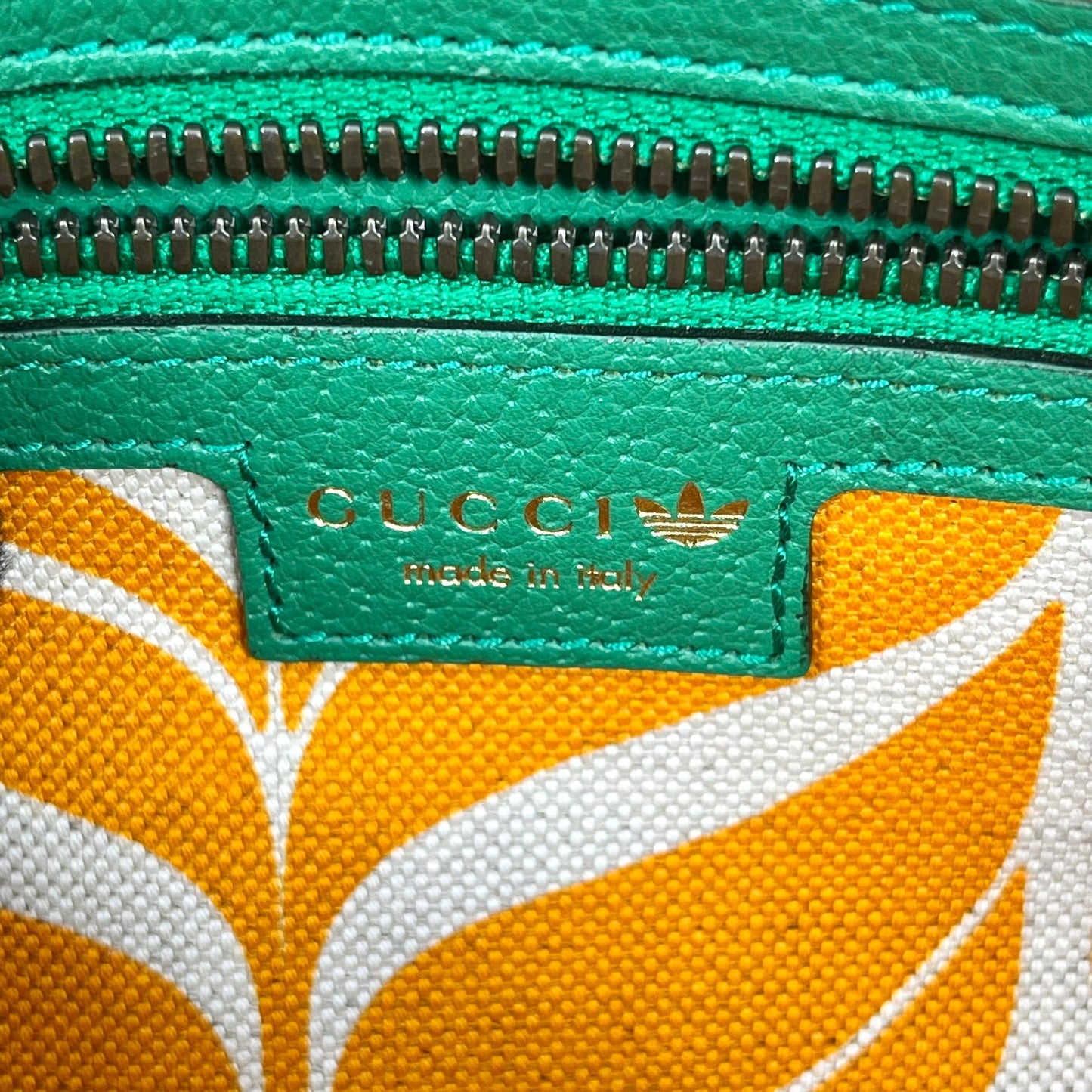 GUCCI Adidas Collaboration Body Bag Green