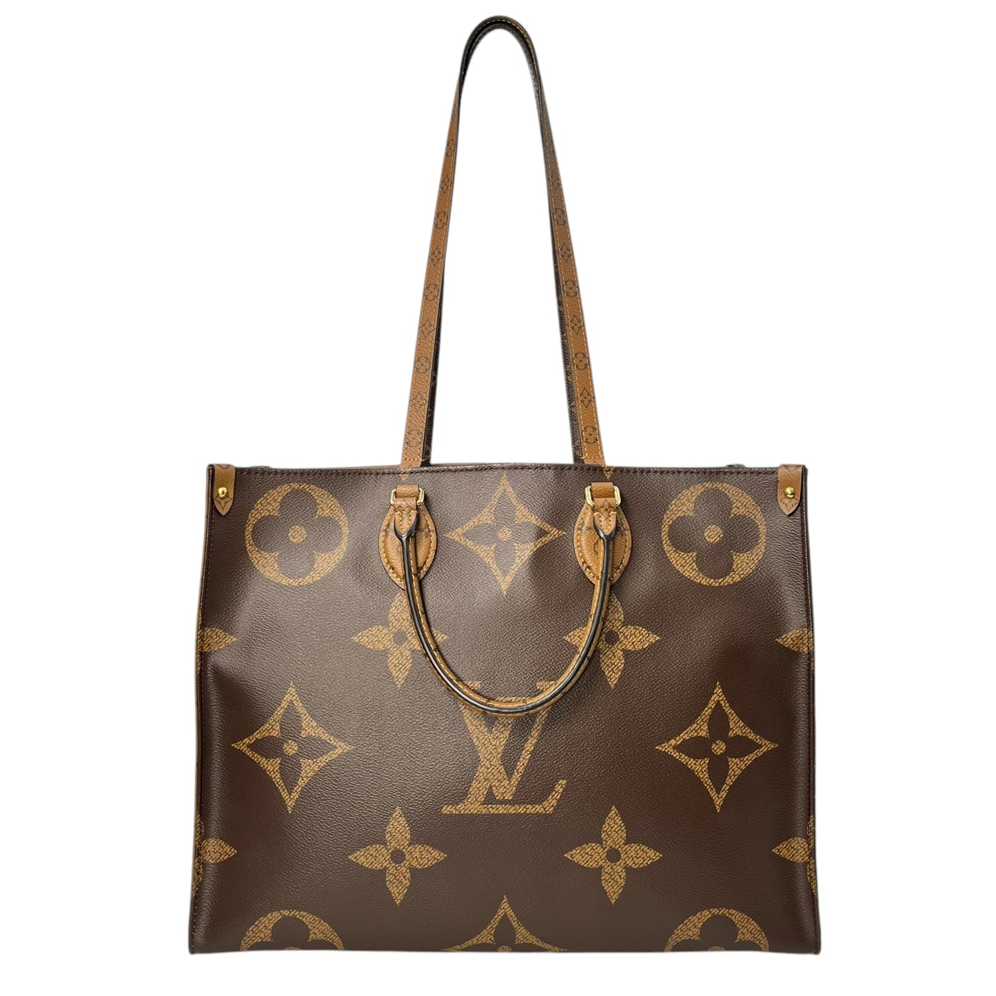 Louis Vuitton On The Go GM Brown Tote Bag