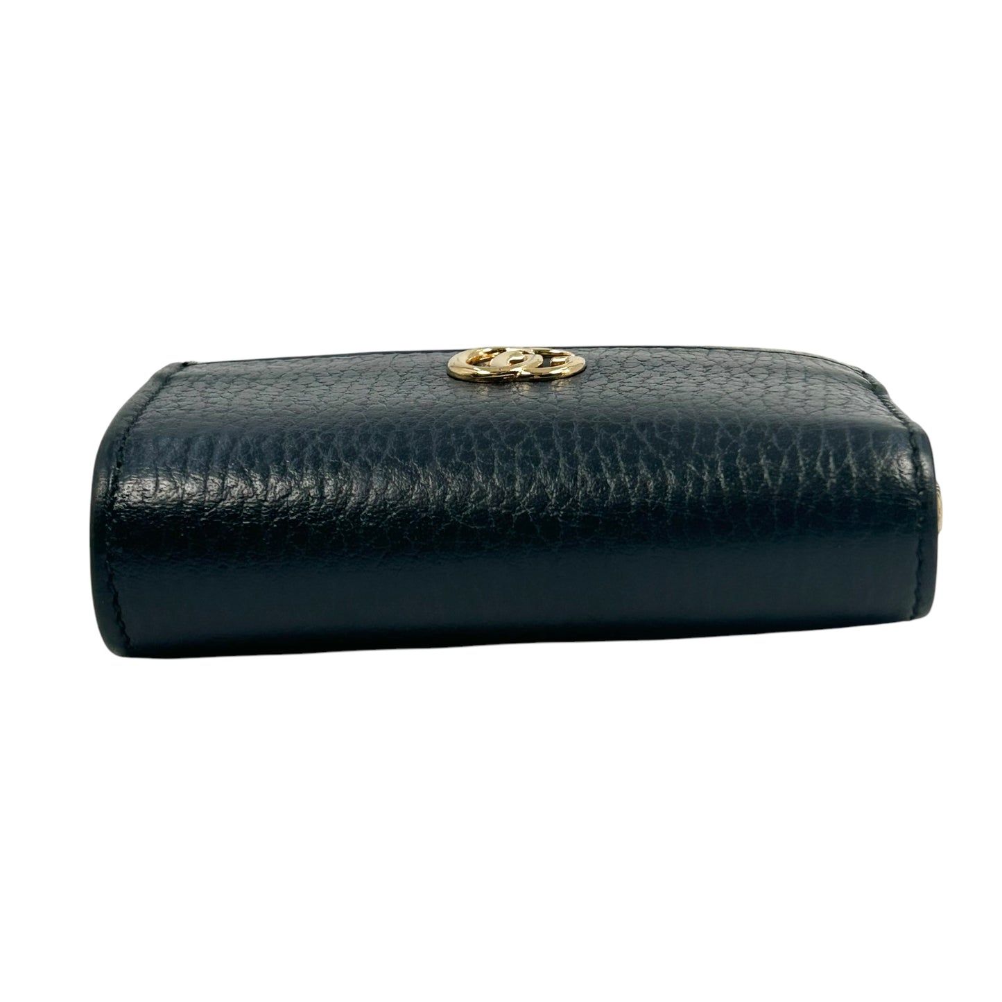 GUCCI GGsupreme×Leather Compact wallet