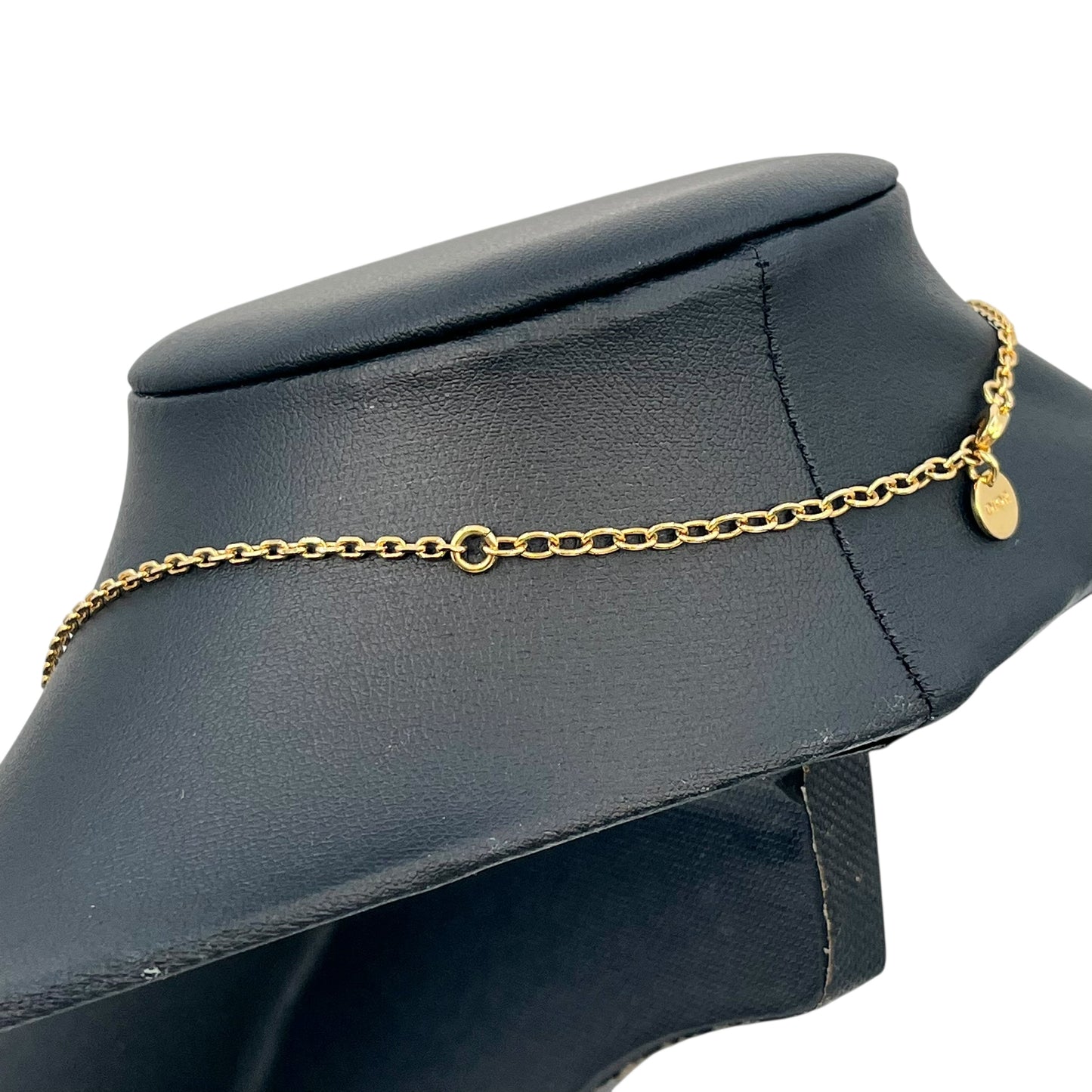 Dior Clair D Lune Necklace Metal Crystal
