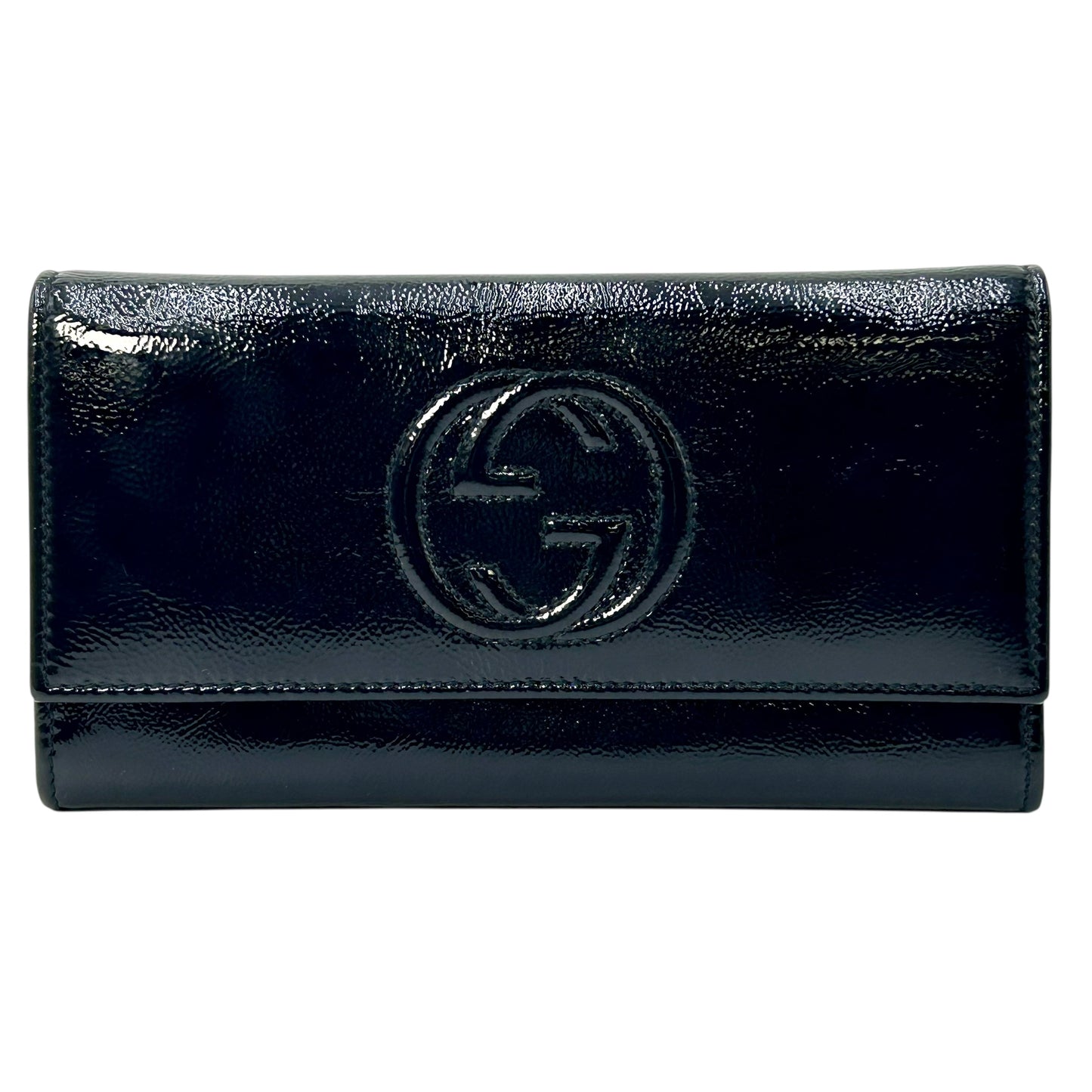 GUCCI Soho Interlocking long wallet